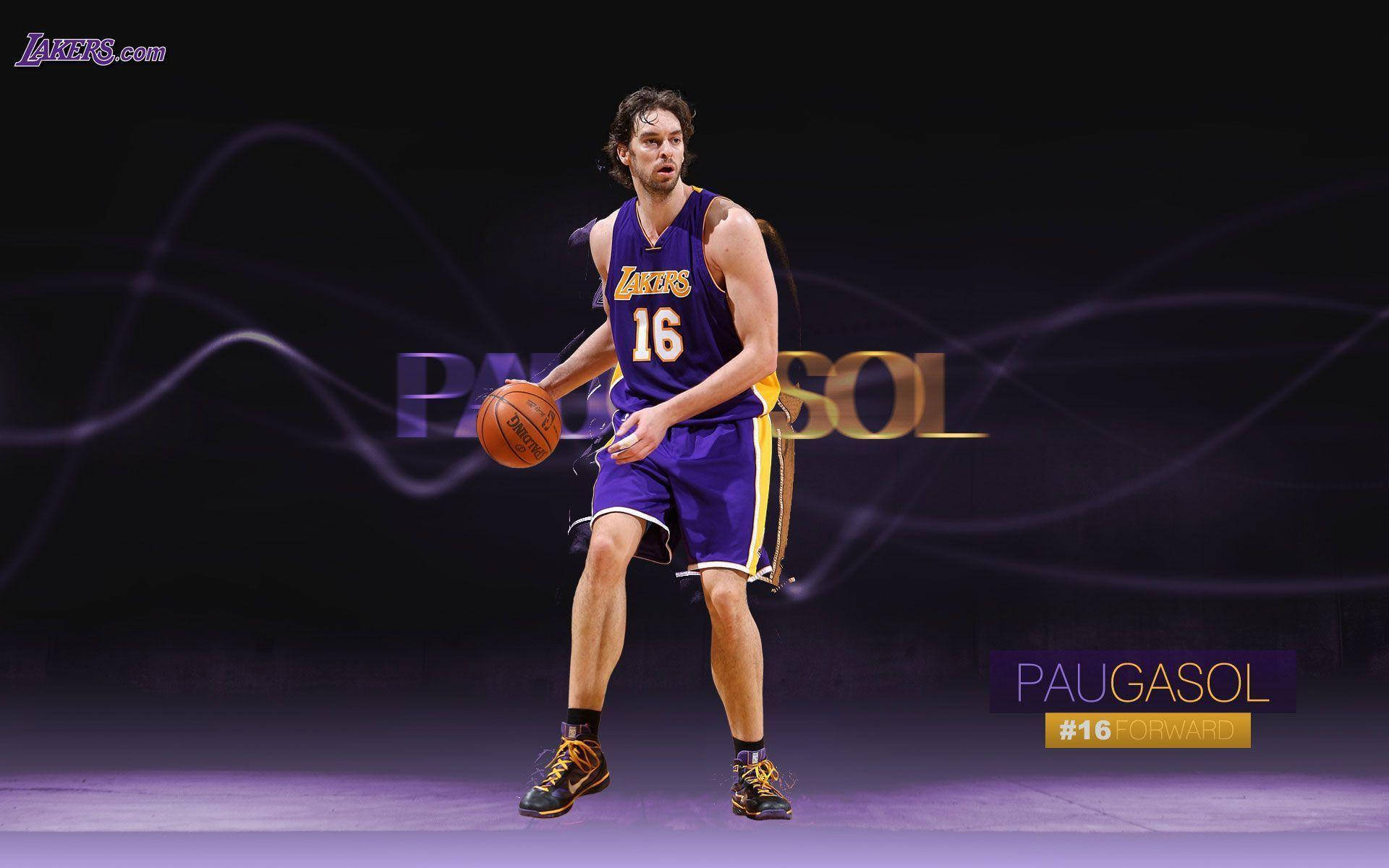 Pau Gasol Lakers Power Forward Background