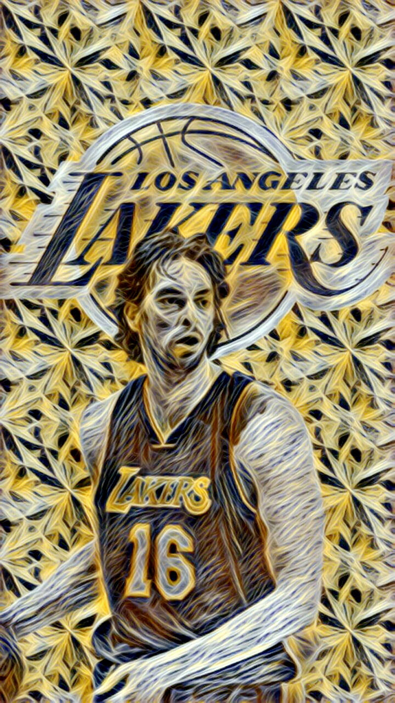 Pau Gasol Los Angeles Lakers Center Background