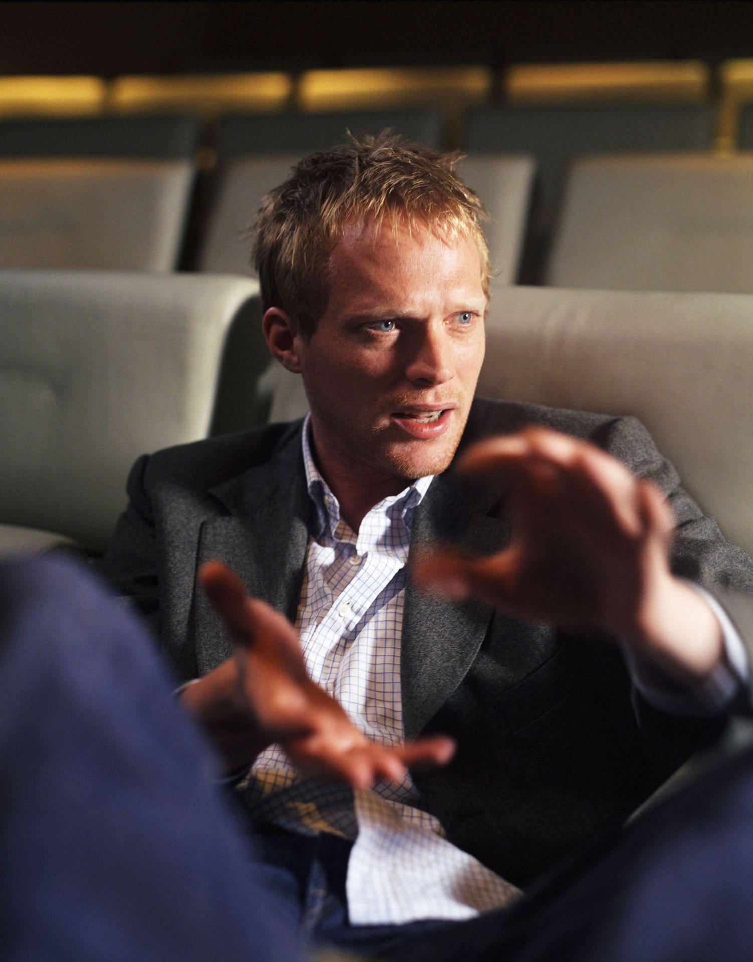 Paul Bettany Actor Hand Gestures