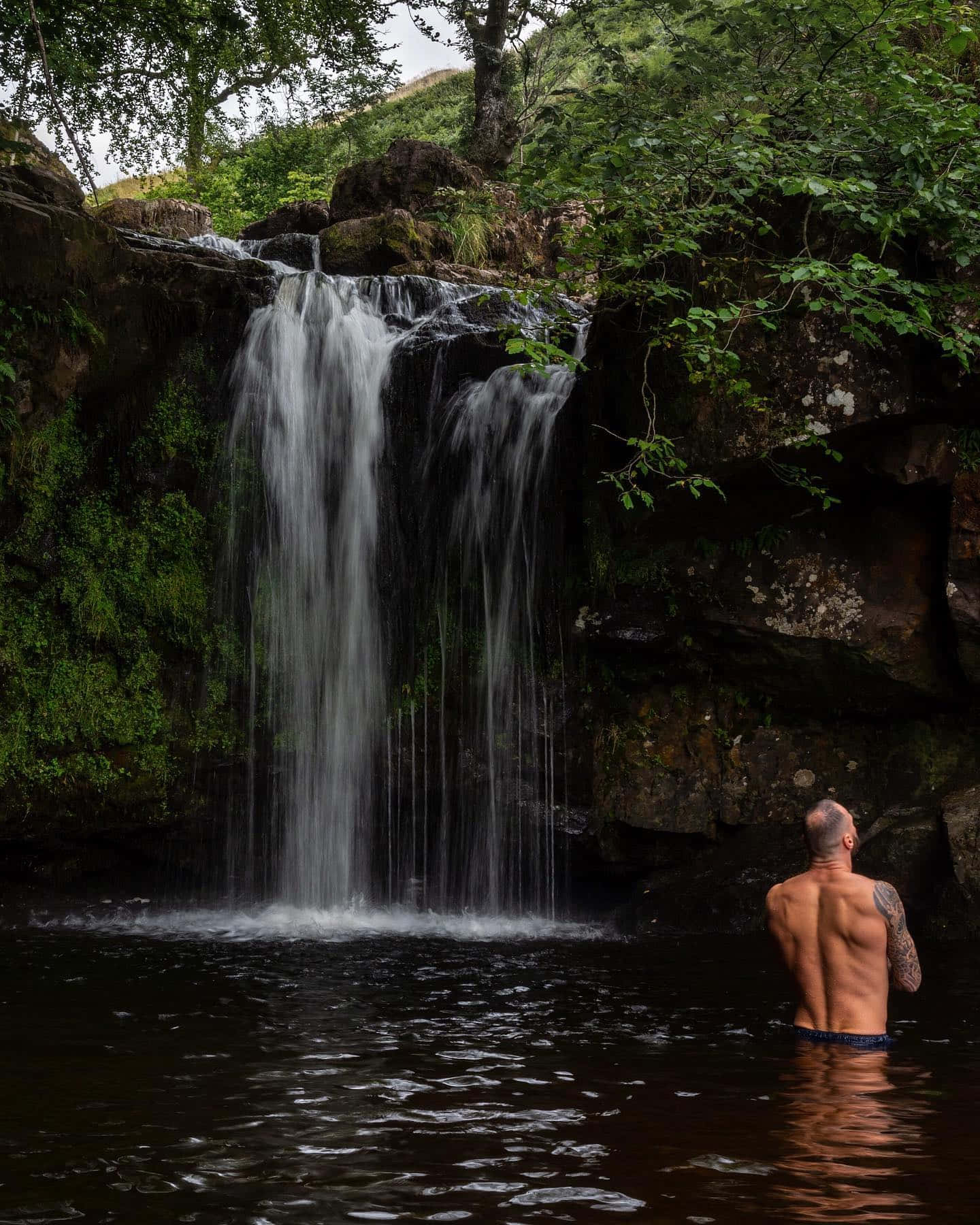 Paul Craig Bathing In River