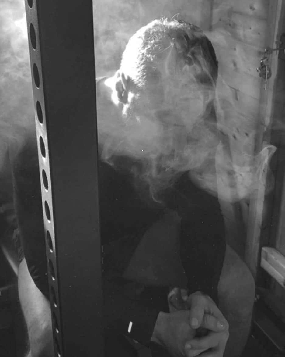 Paul Craig In Cold Room Background