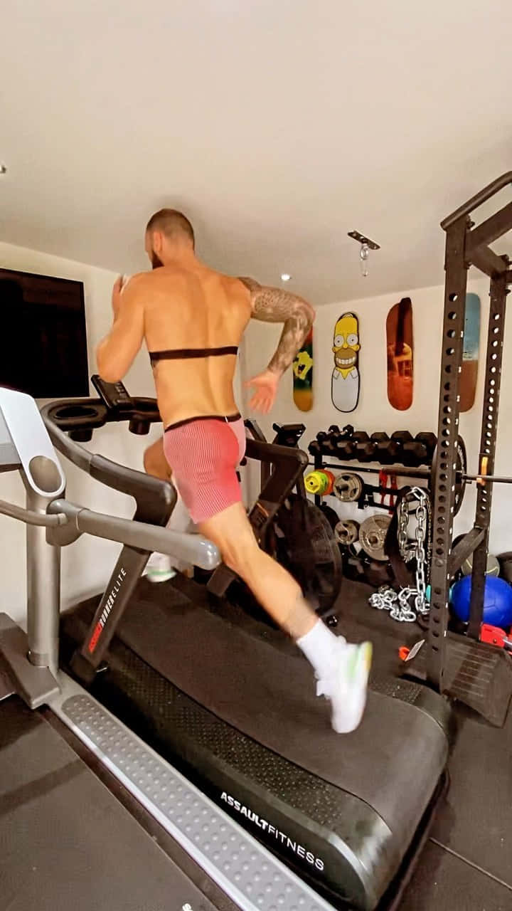 Paul Craig On Treadmill