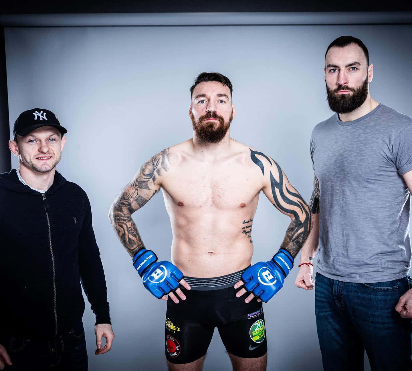 Paul Craig Supporting Mma Fighter Background