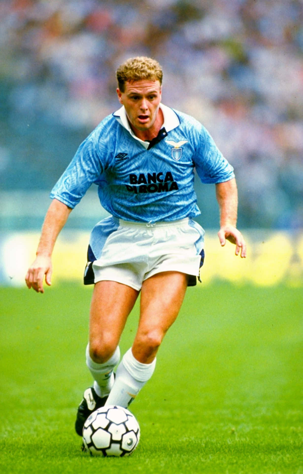Paul Gascoigne Banca Di Roma Background