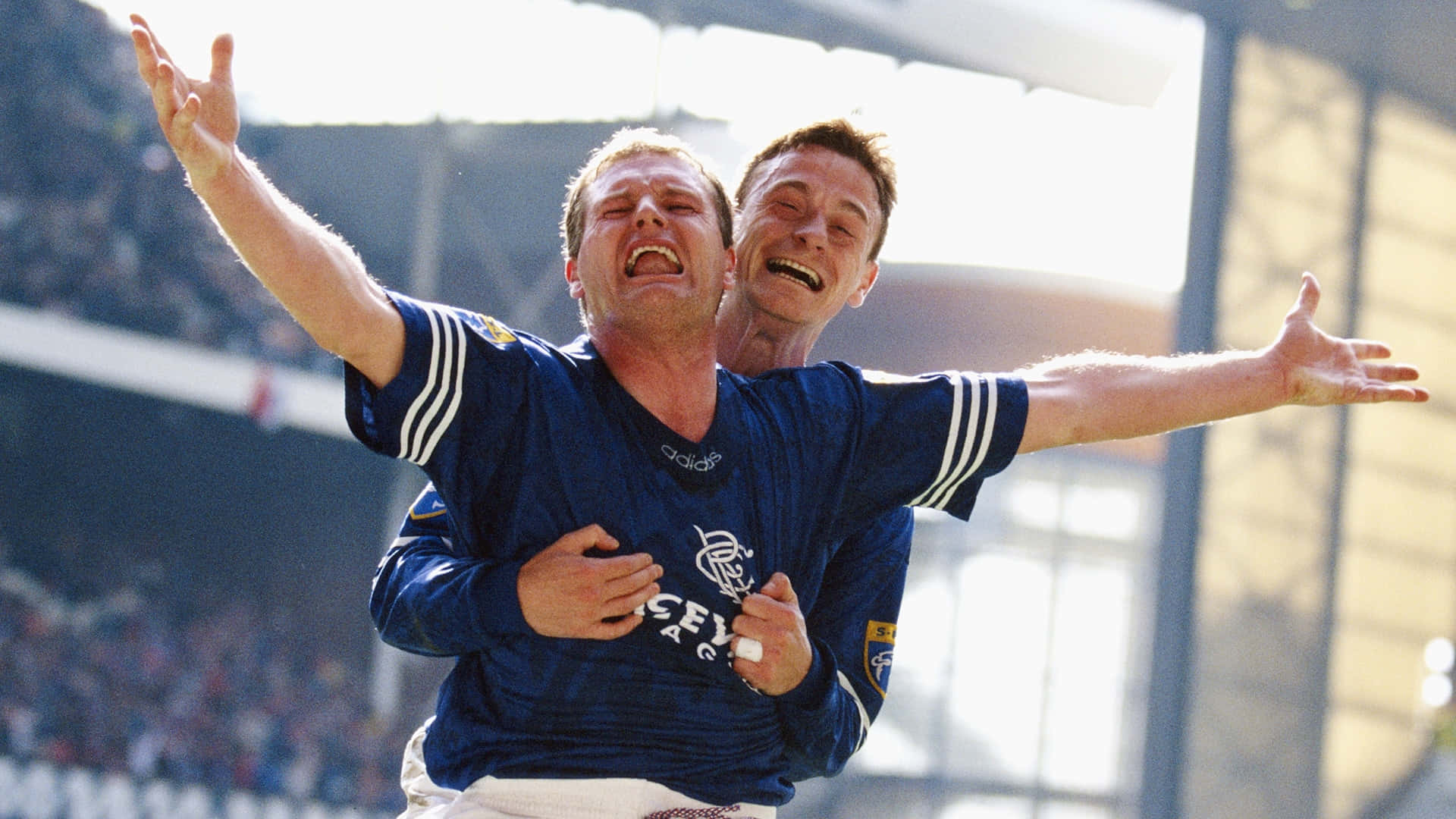 Paul Gascoigne Victorious Moment