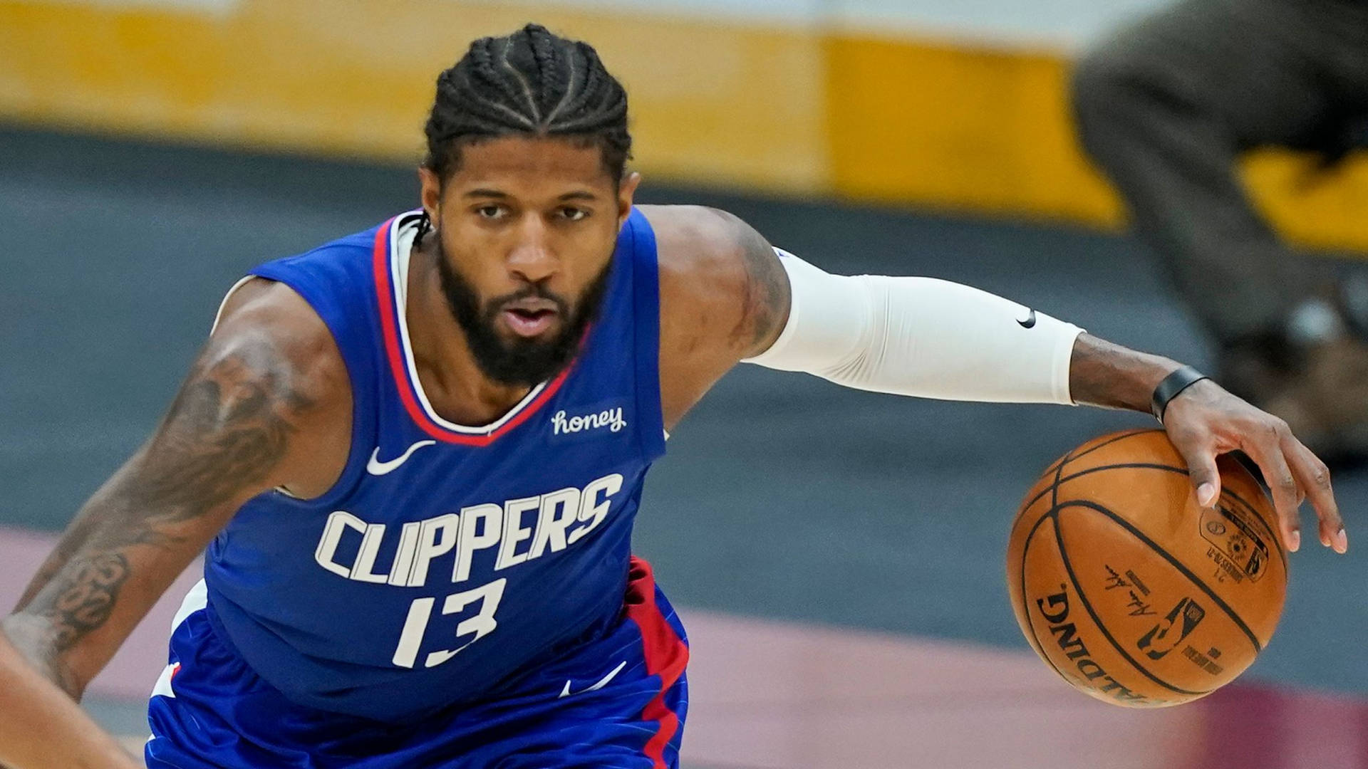 Paul George Blue Clippers Jersey