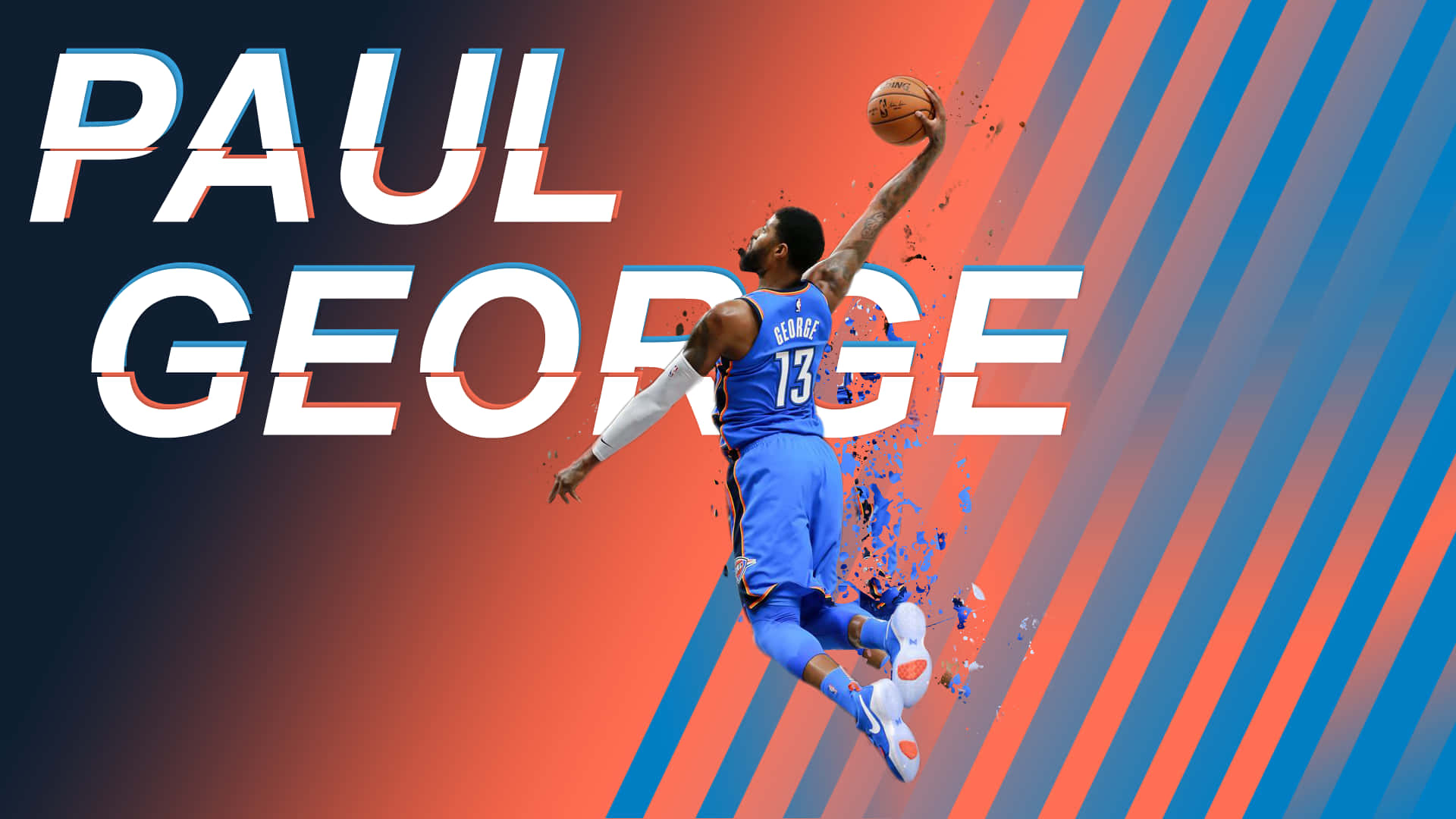 Paul George Clippers Poster
