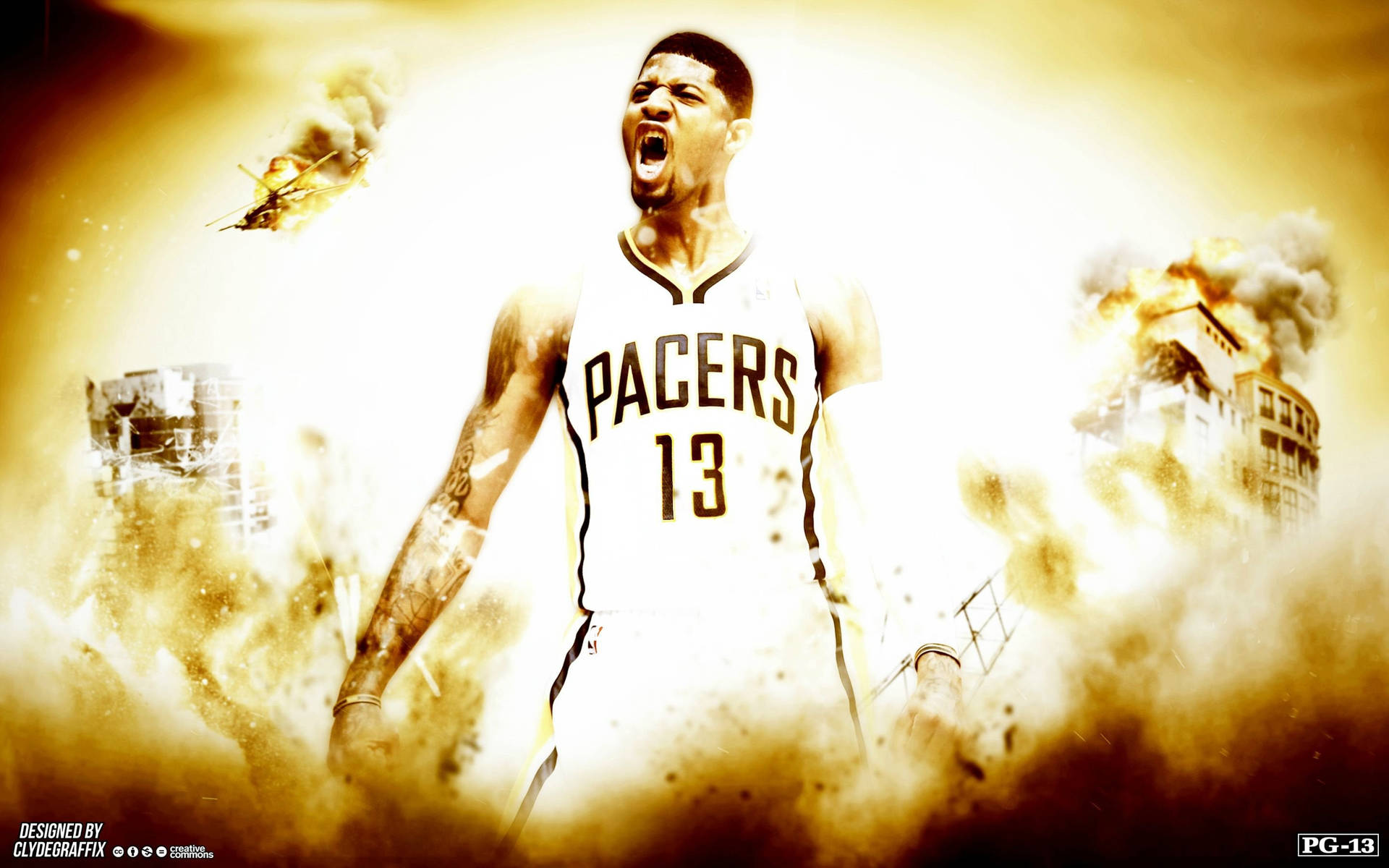 Paul George Explosive Pacers Background