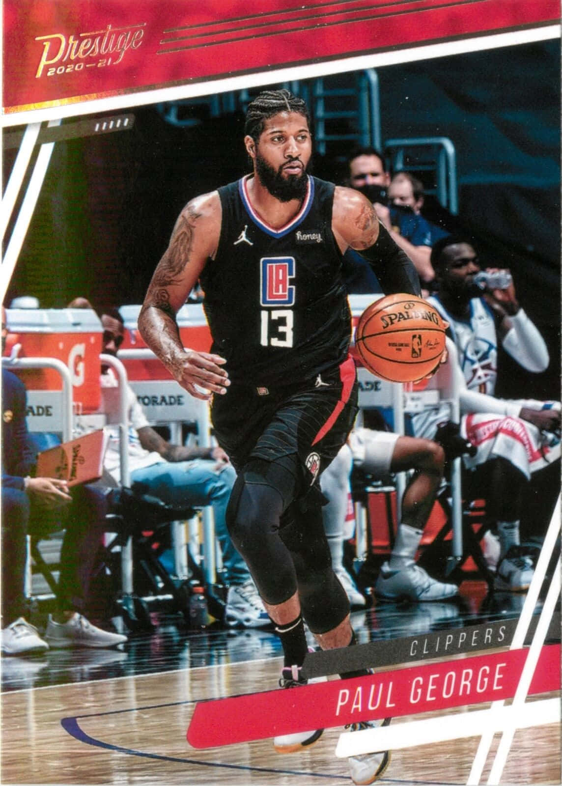 Paul George Leads The Los Angeles Clippers Background