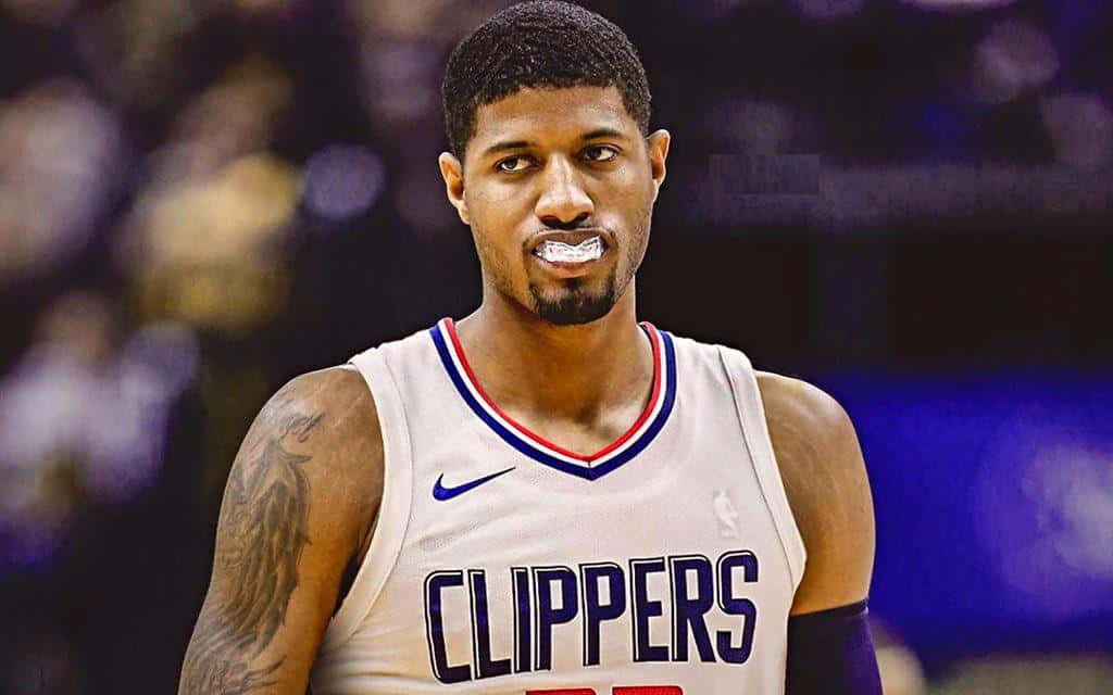 Paul George Putting Up Big Numbers In His First Season With The La Clippers. Background
