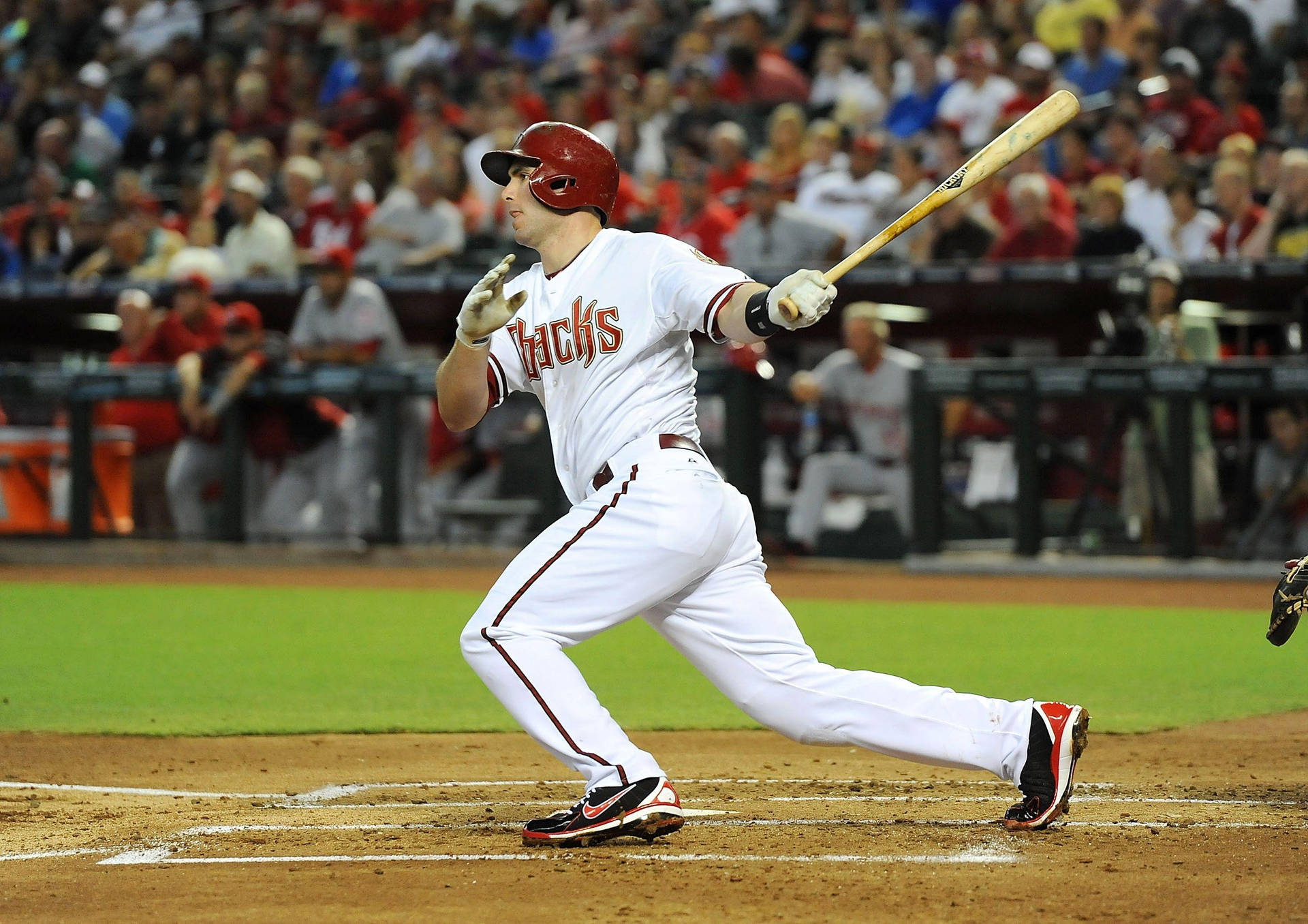 Paul Goldschmidt After Swinging Bat