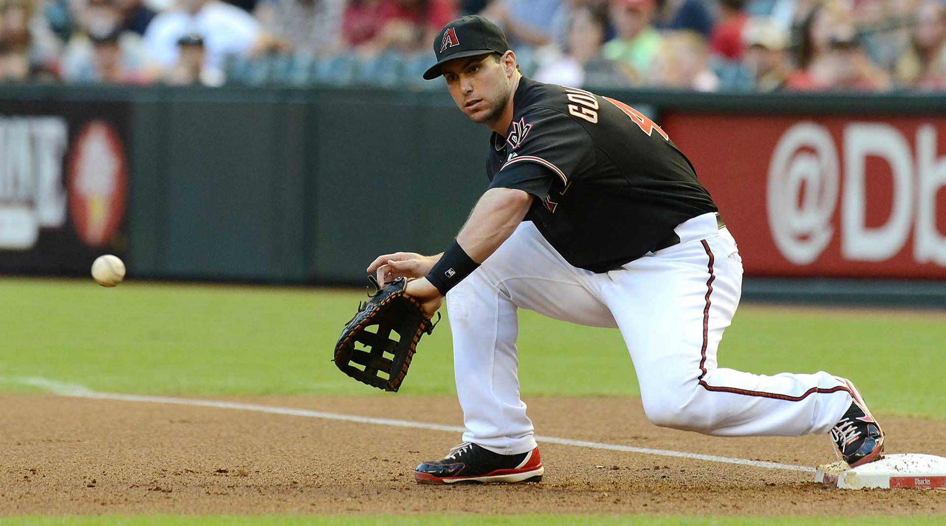 Paul Goldschmidt Catching Baseball