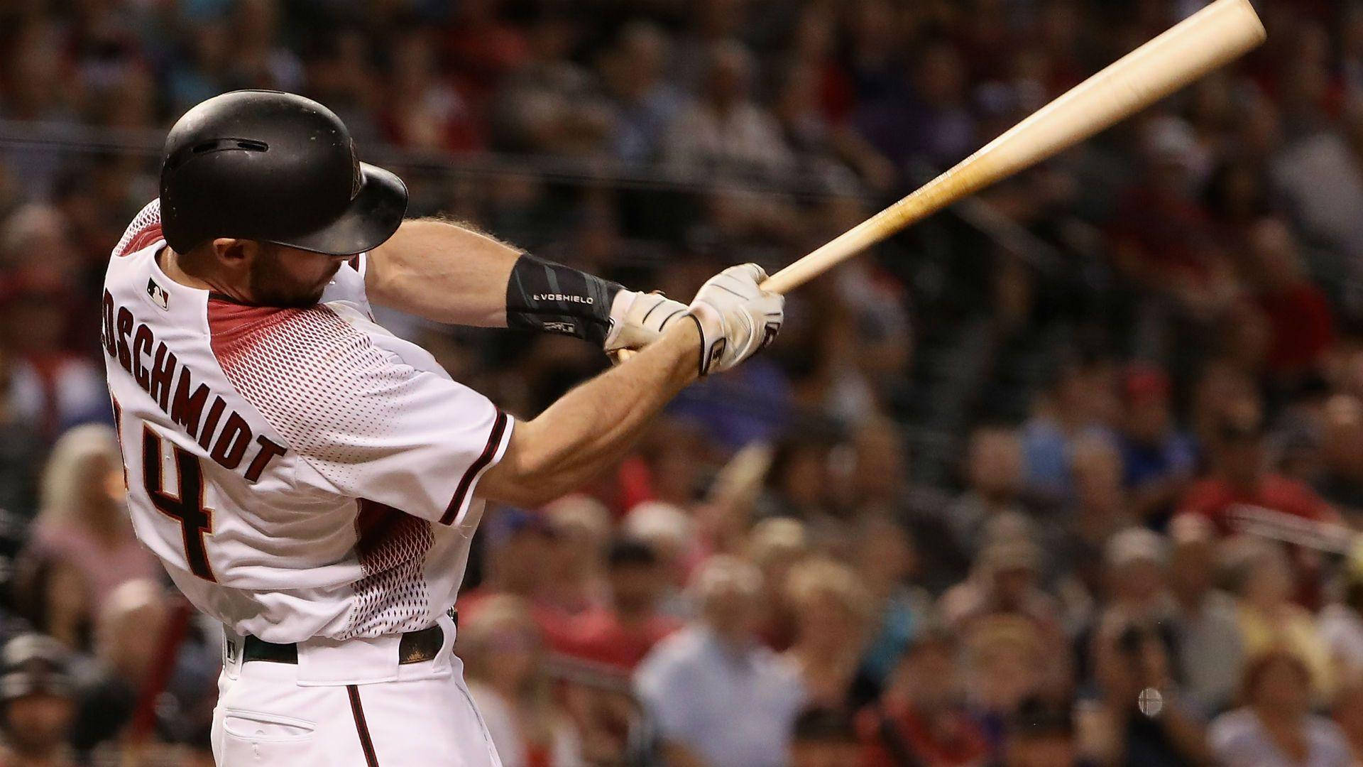 Paul Goldschmidt Close Up With Bat