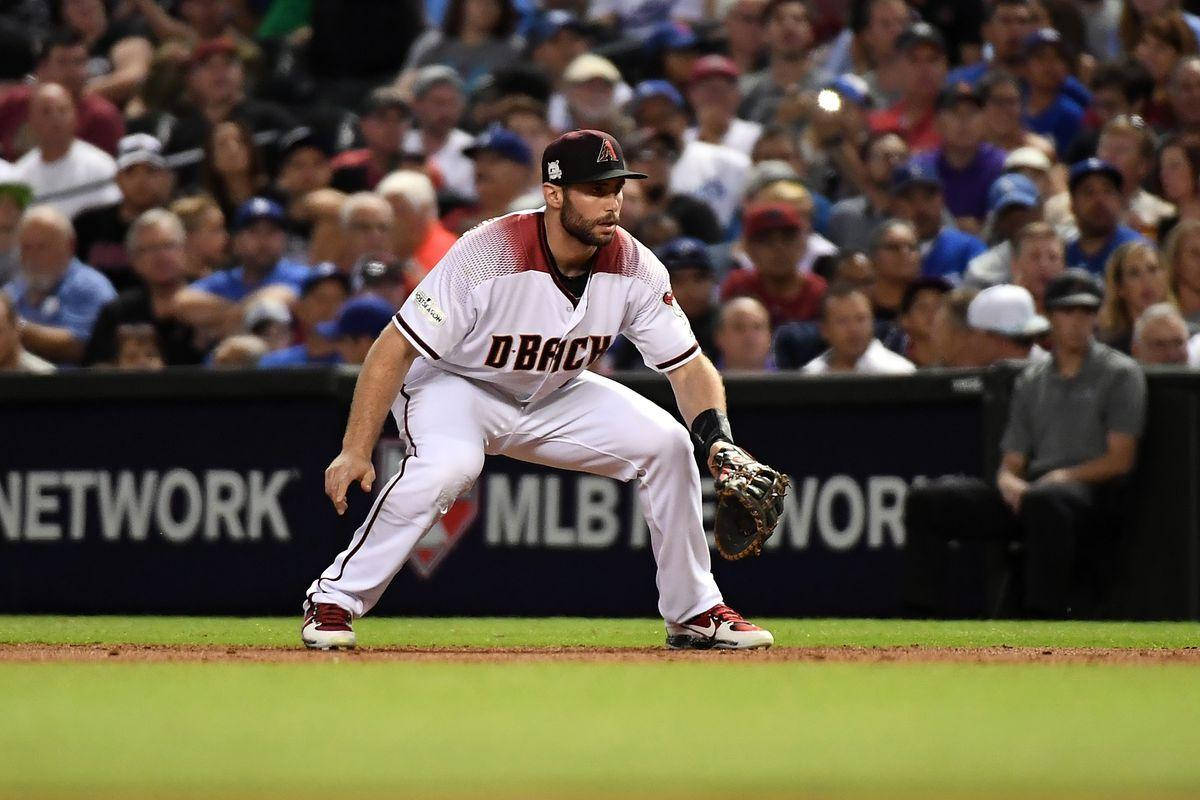 Paul Goldschmidt Crouching