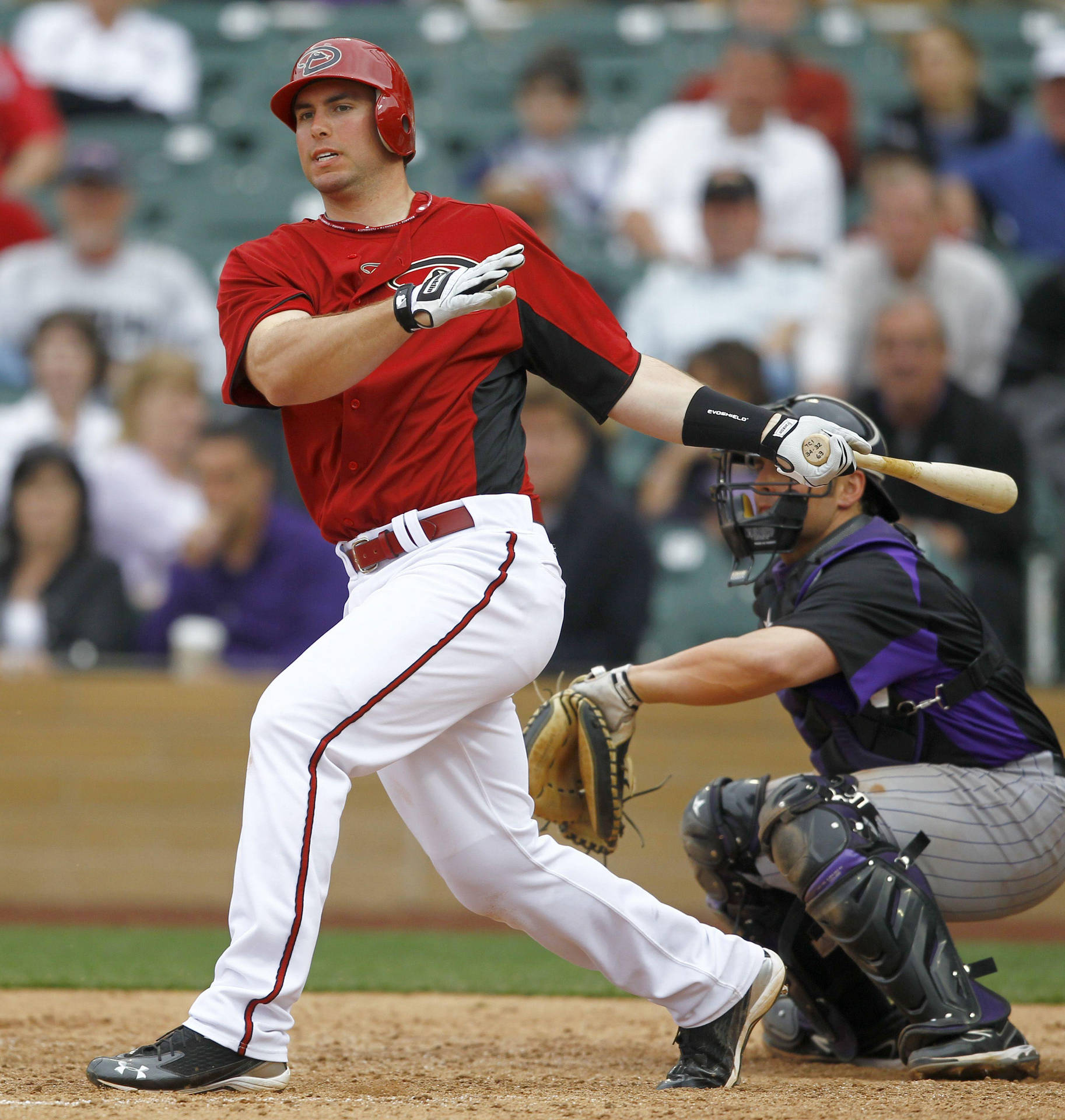 Paul Goldschmidt In Action Background