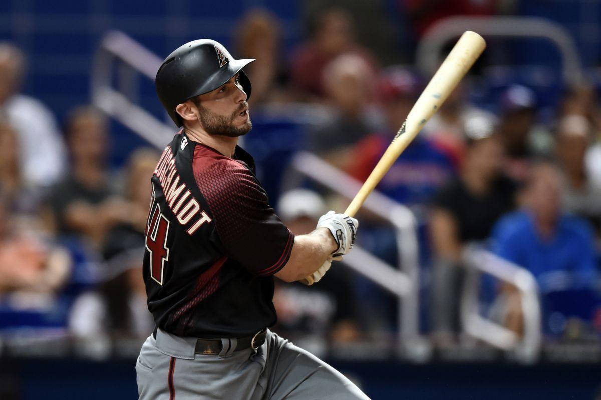 Paul Goldschmidt In Dark Jersey Background