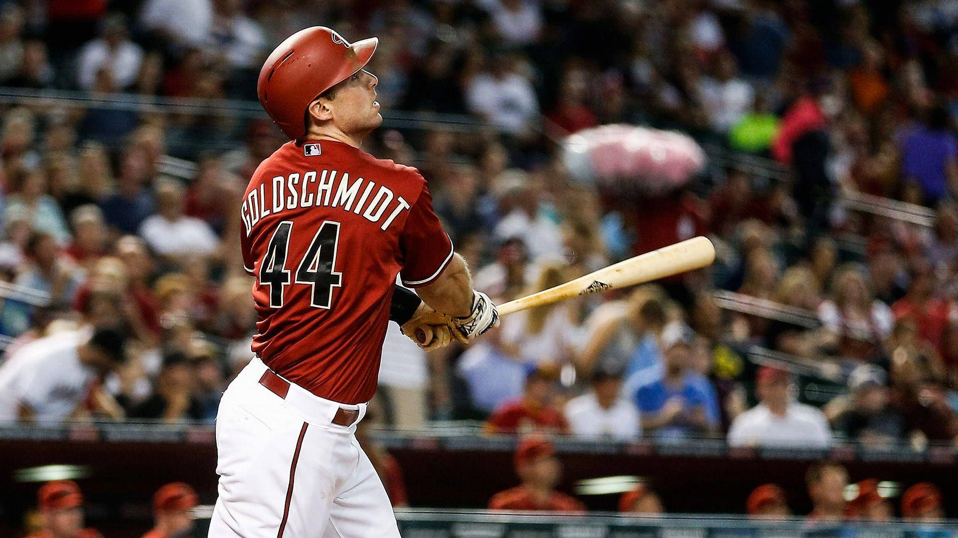 Paul Goldschmidt In Red Jersey