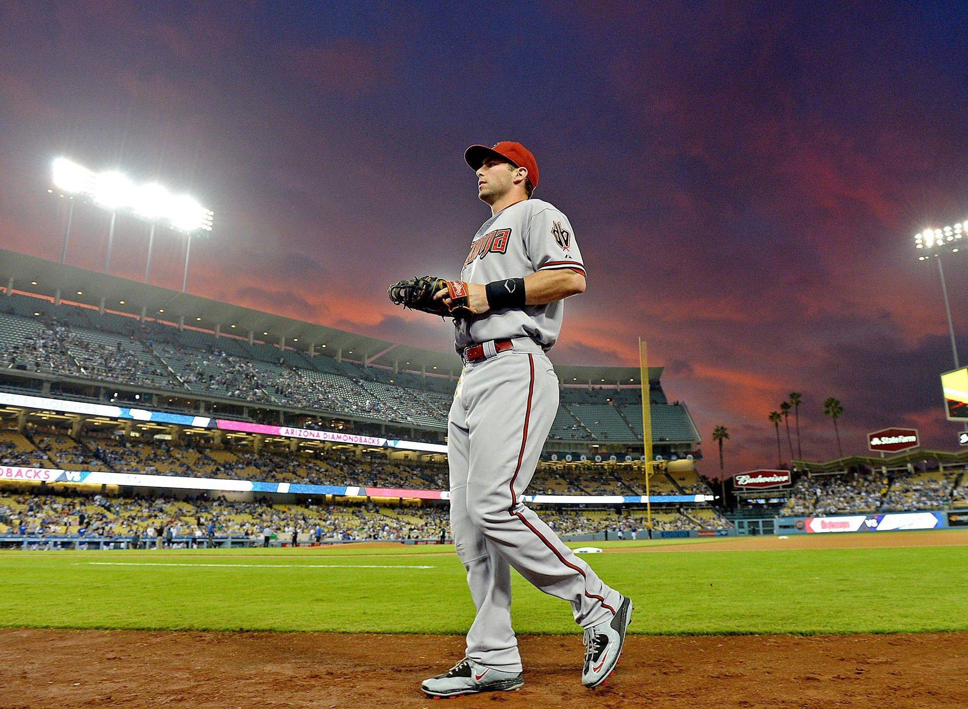 Paul Goldschmidt On Baseball Field