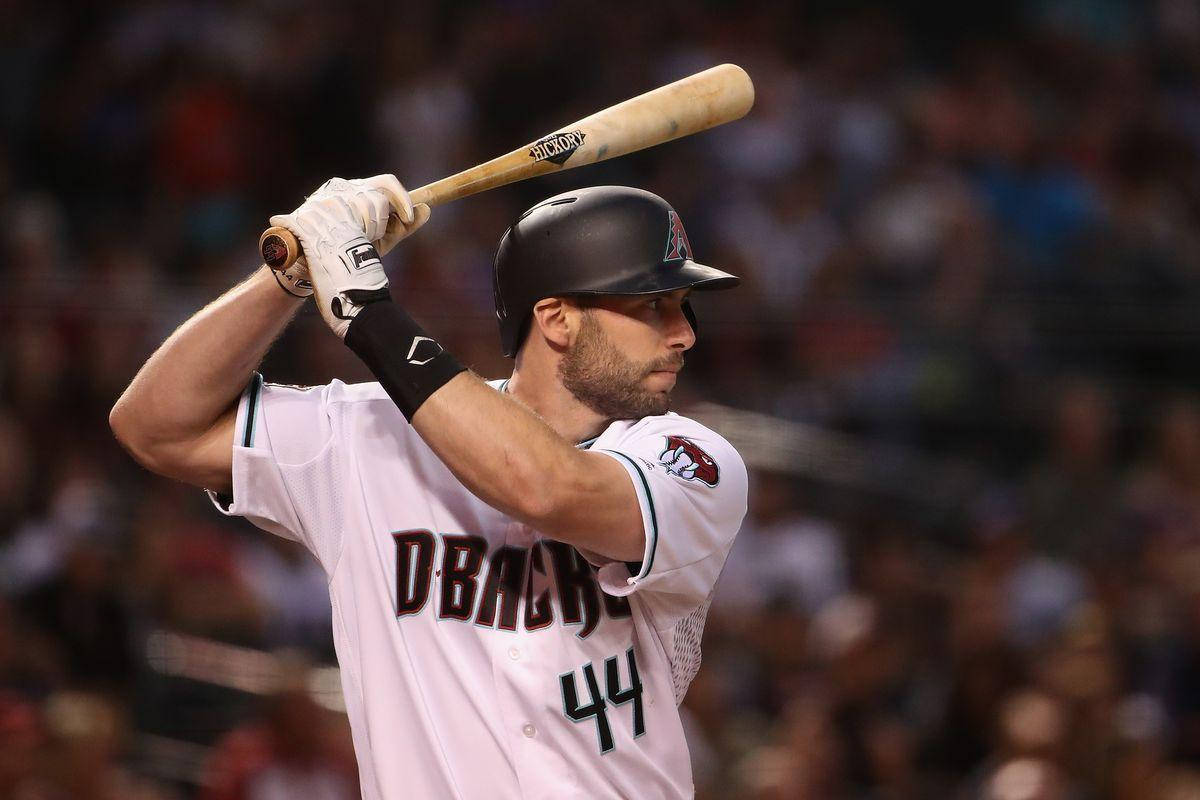 Paul Goldschmidt Readying Bat Background