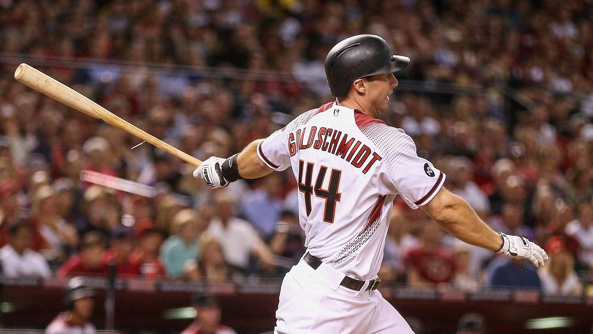 Paul Goldschmidt With Baseball Bat