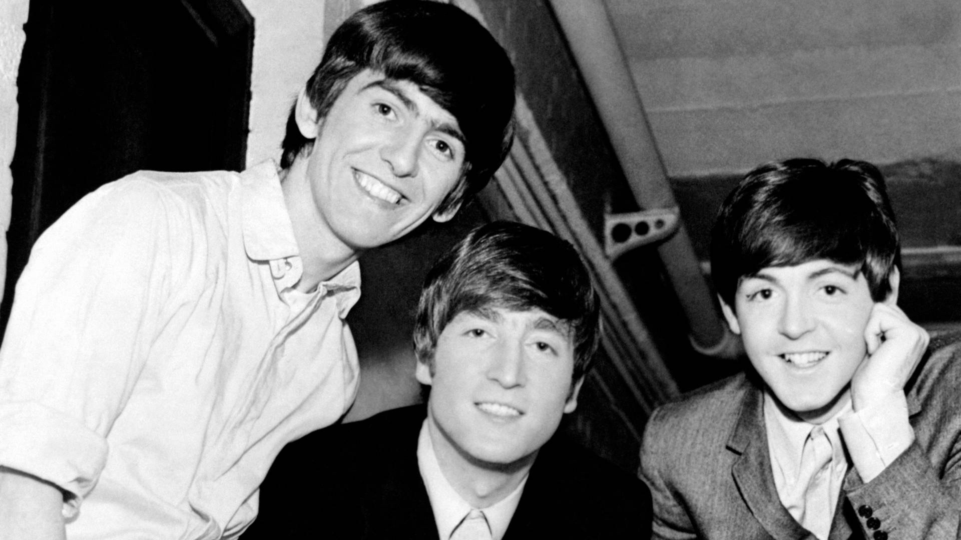Paul Mccartney Smiling Beatles