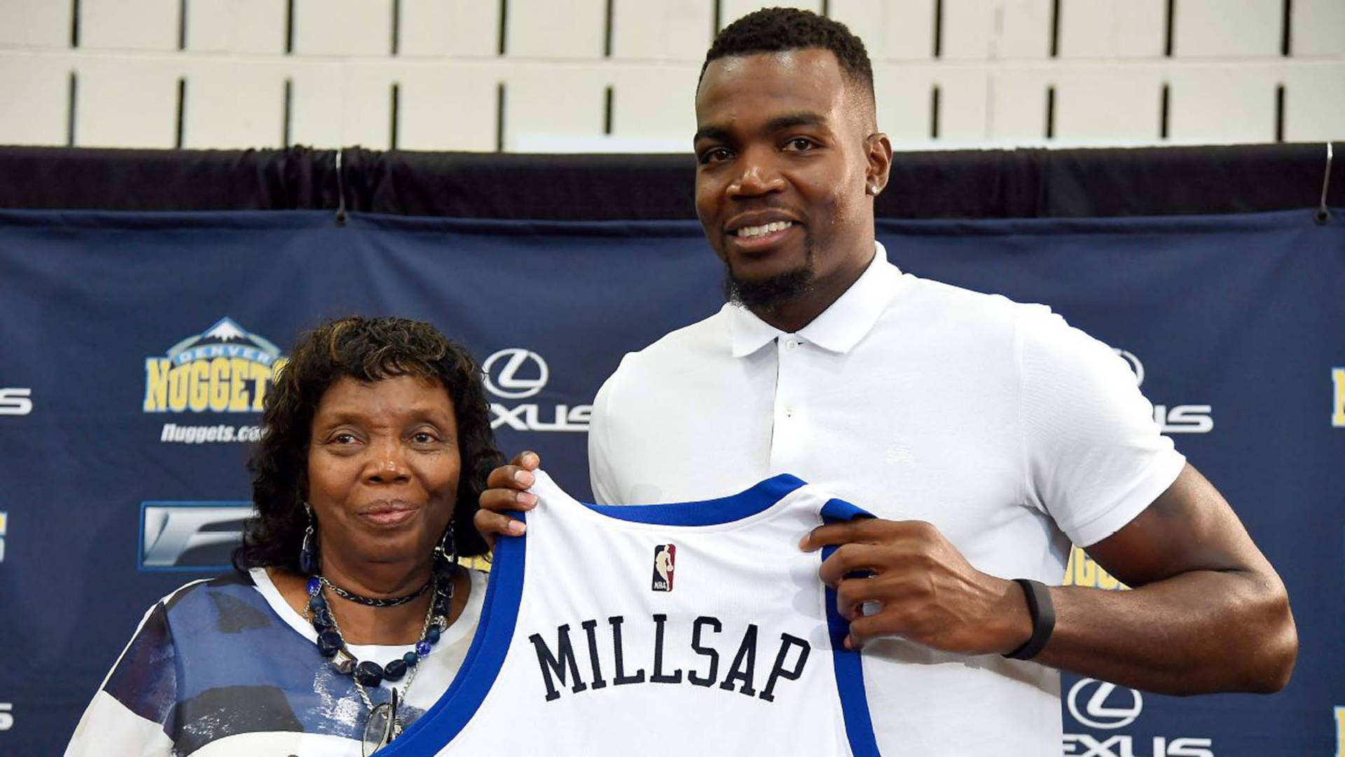 Paul Millsap And Mother Background