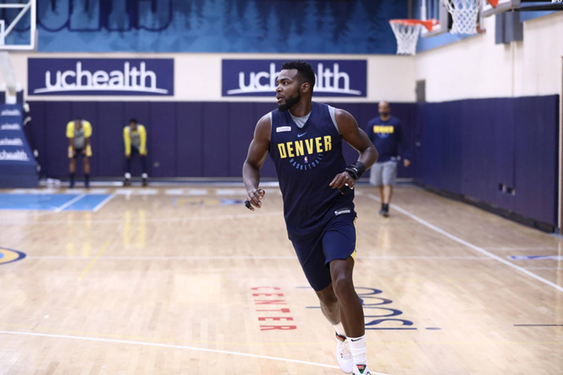 Paul Millsap At Uc Health Court Background