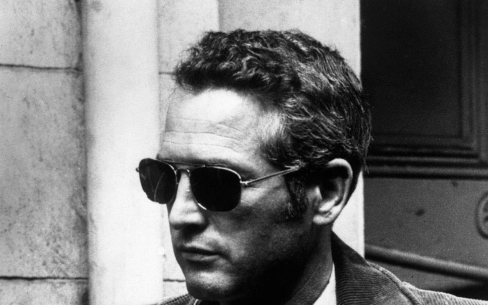 Paul Newman Black And White Photo Background