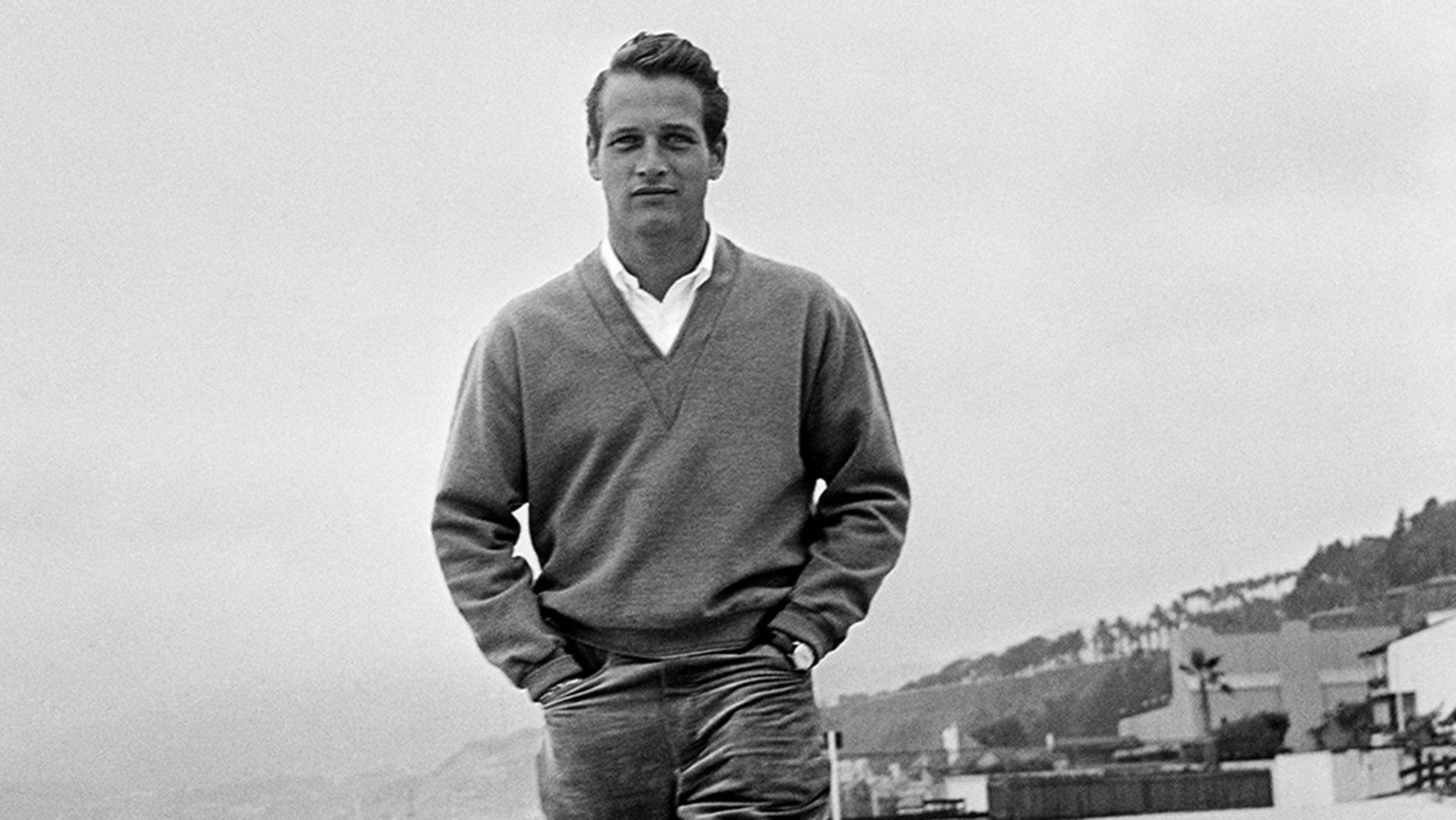 Paul Newman Classic Street Style Background