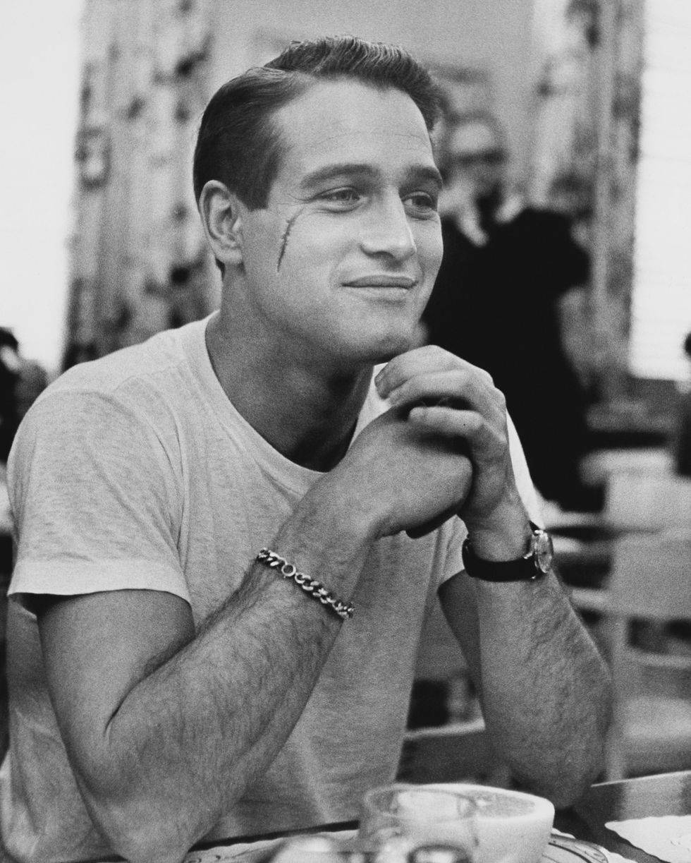 Paul Newman Fake Scar Background