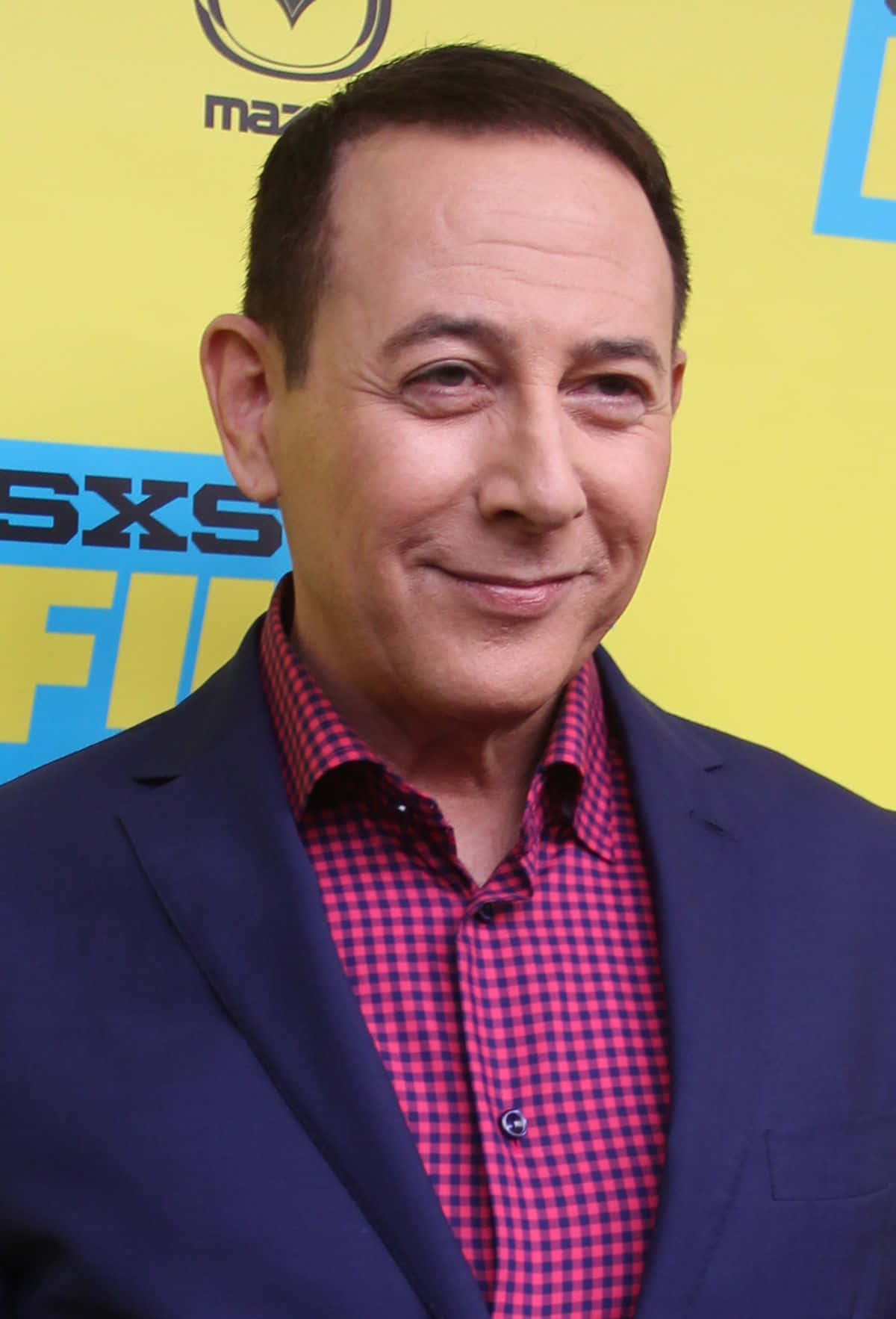 Paul Reubens Starring As The Iconic Character, Pee Wee Herman. Background