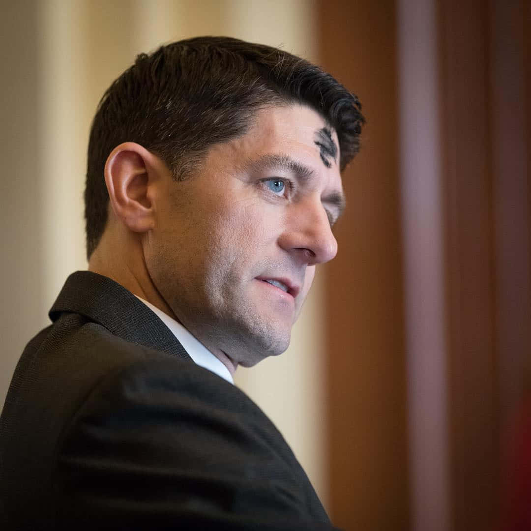 Paul Ryan Ash Wednesday Mark Background