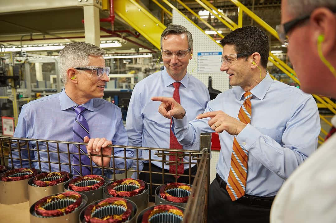 Paul Ryan In Cupcake Factory Background