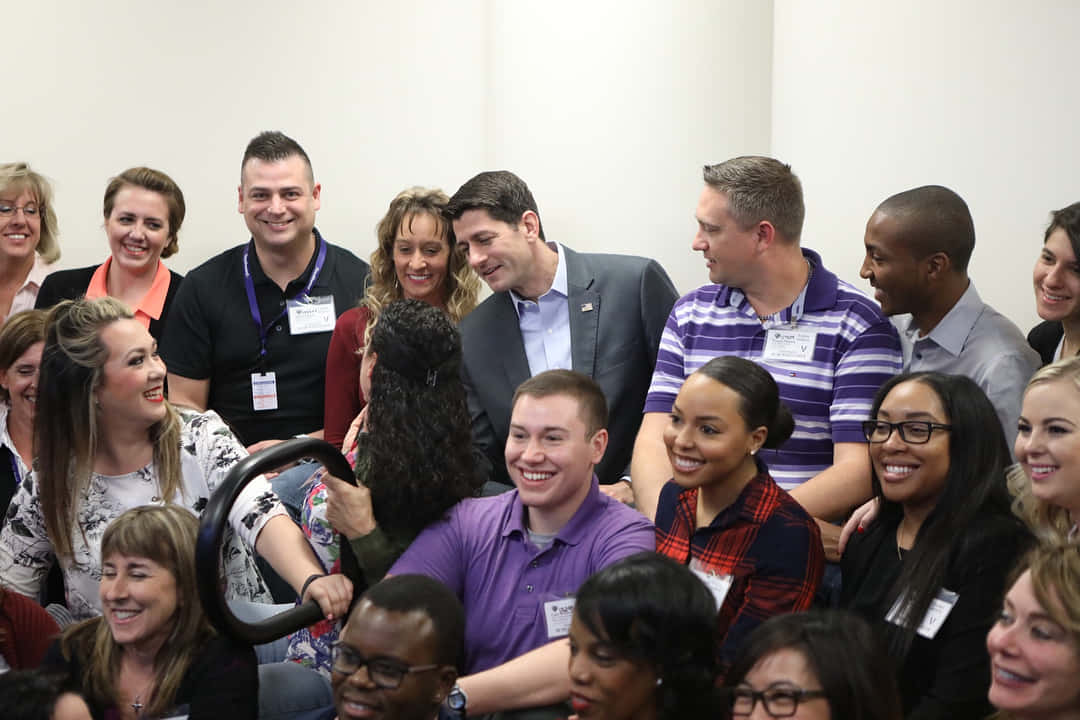 Paul Ryan In Youth Foundation Background