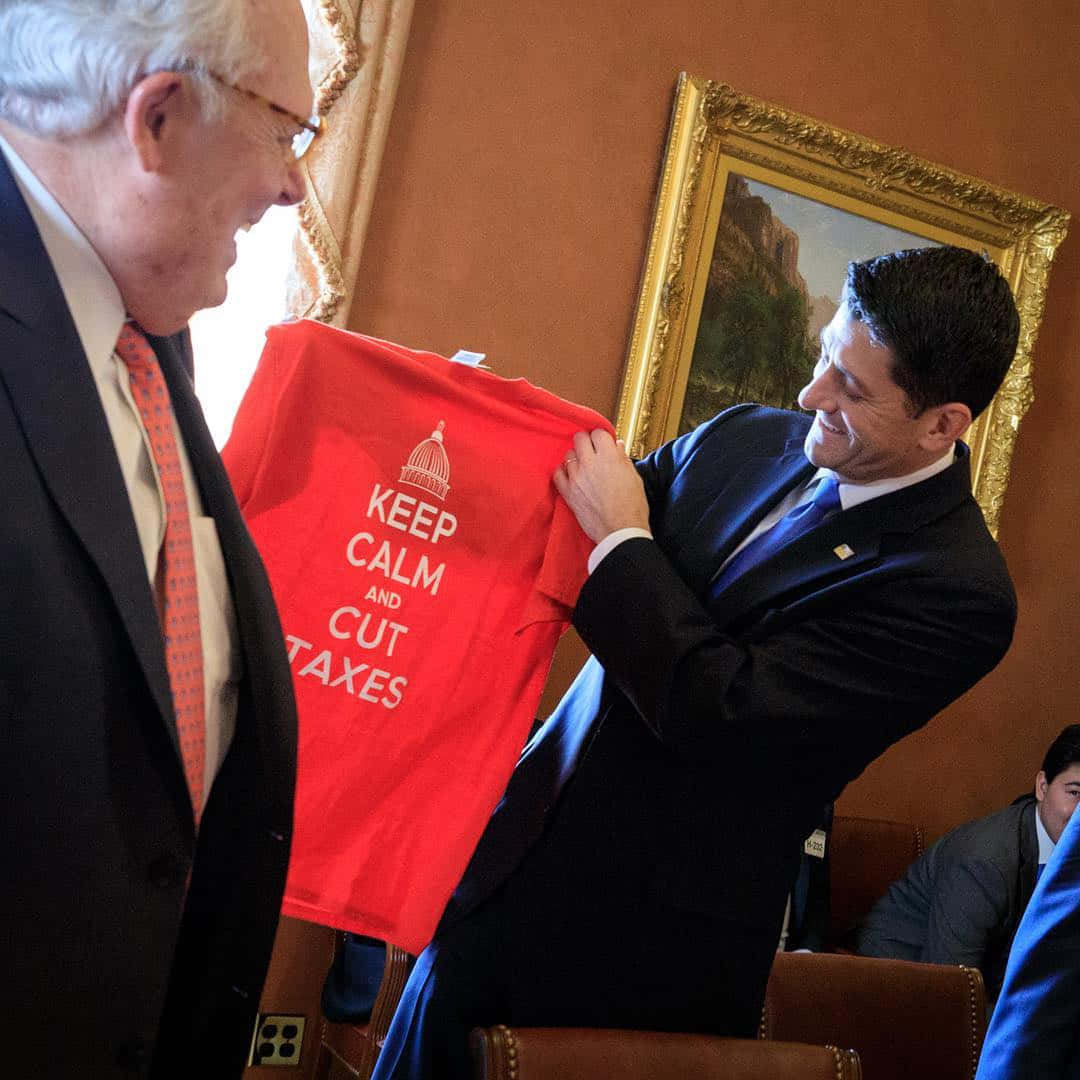 Paul Ryan With Keep Calm Shirt Background