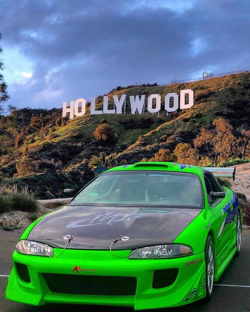 Paul Walker And His Custom Car, The Hellcat Background