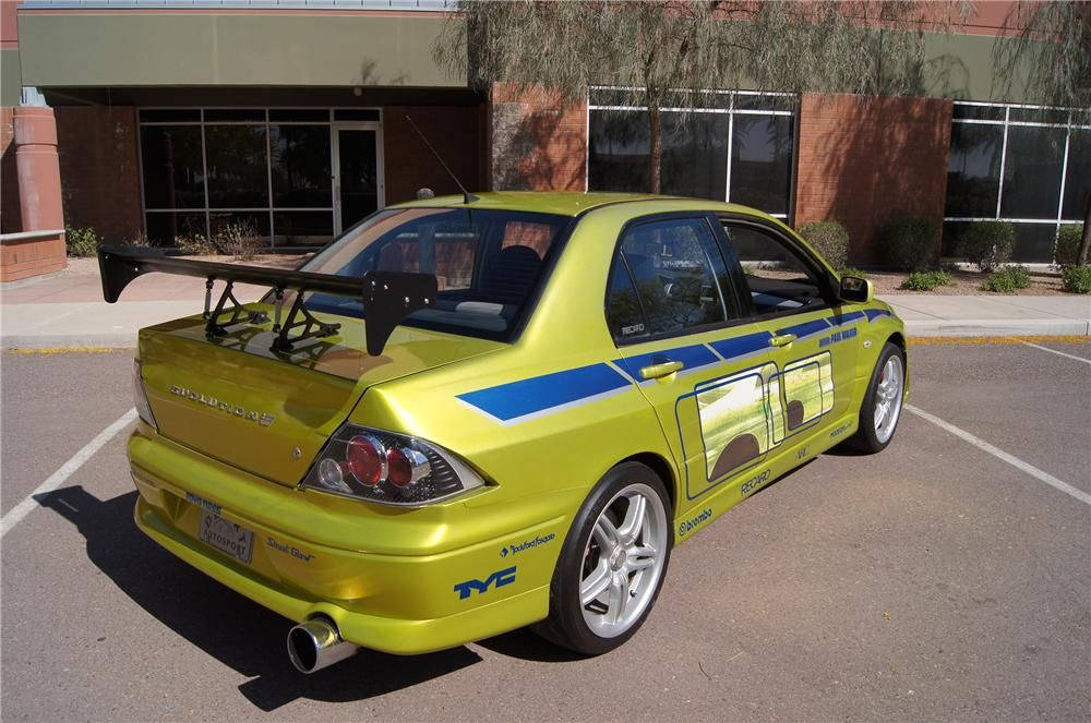 Paul Walker With His Signature Car Background