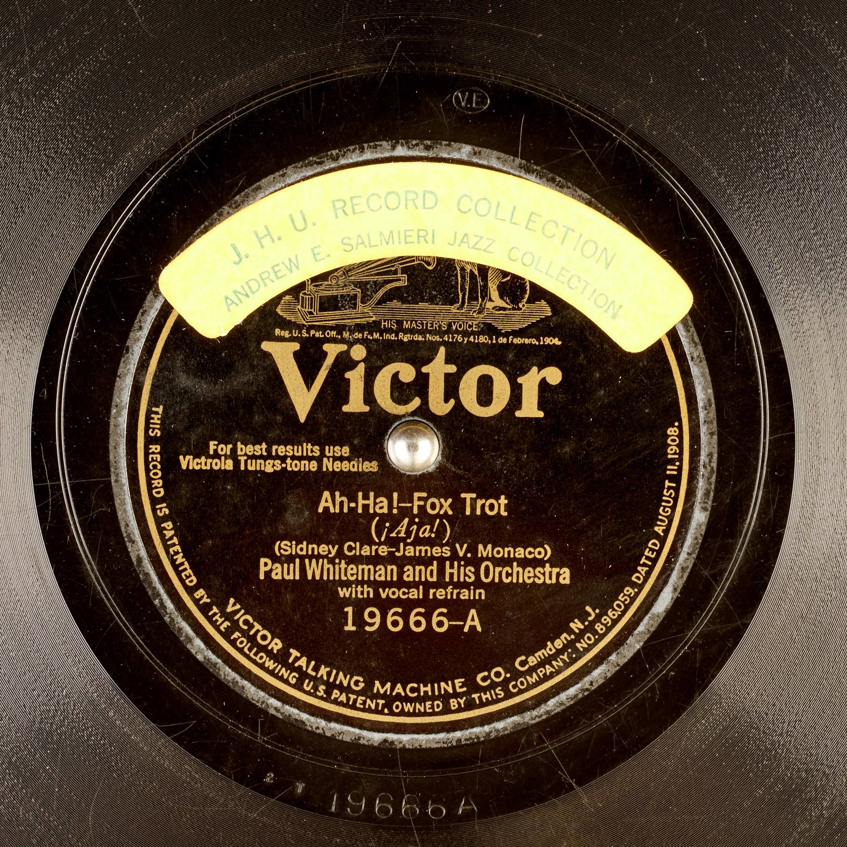 Paul Whiteman’s Vintage Vinyl On Jukebox