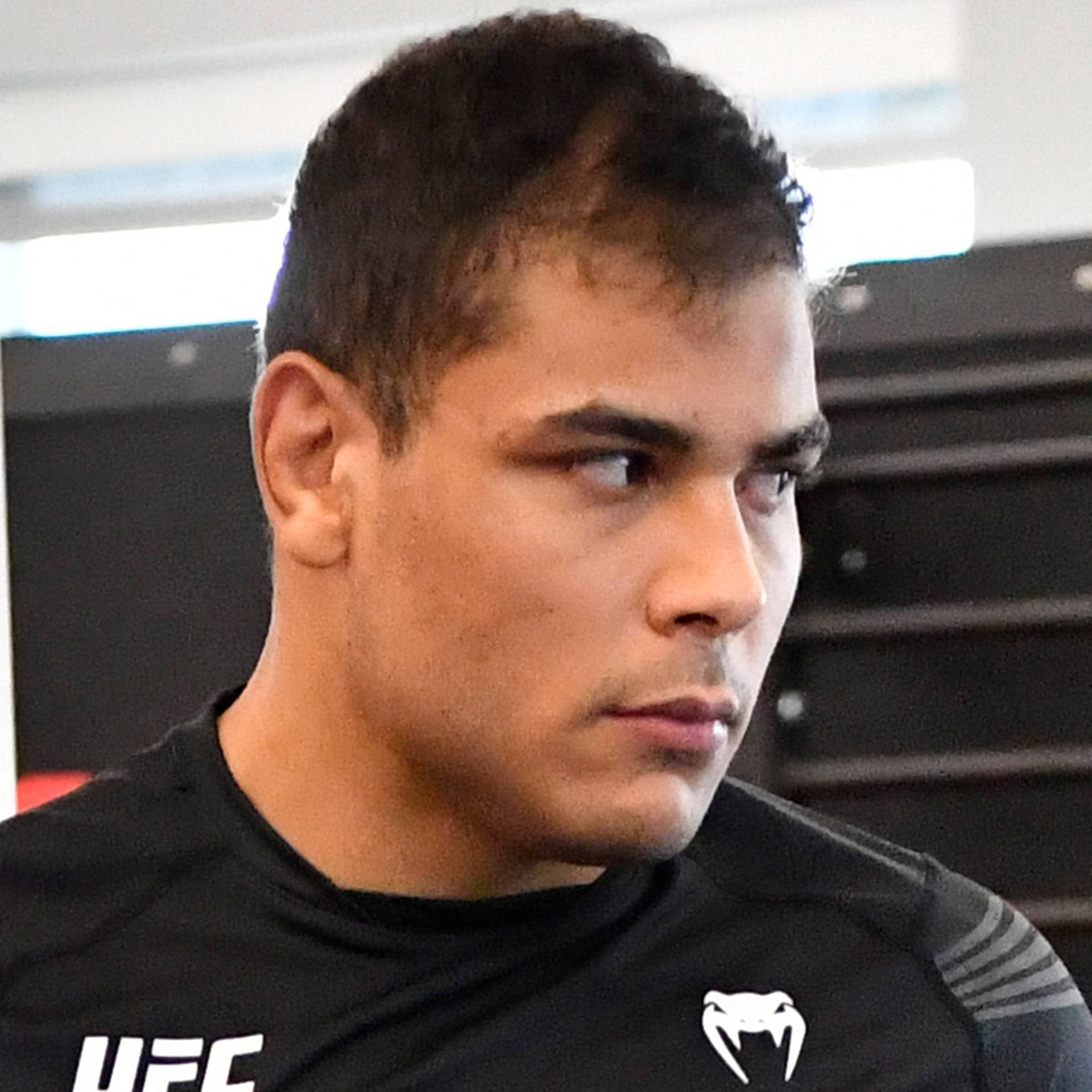 Paulo Costa During Training Background