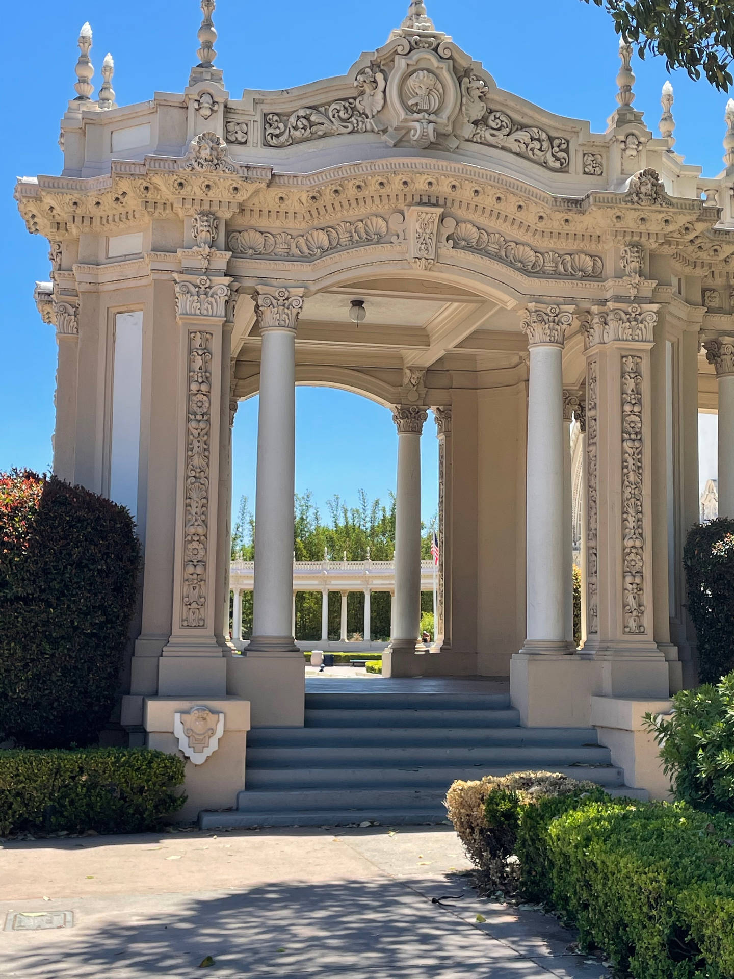 Pavilion Inside Balboa Park