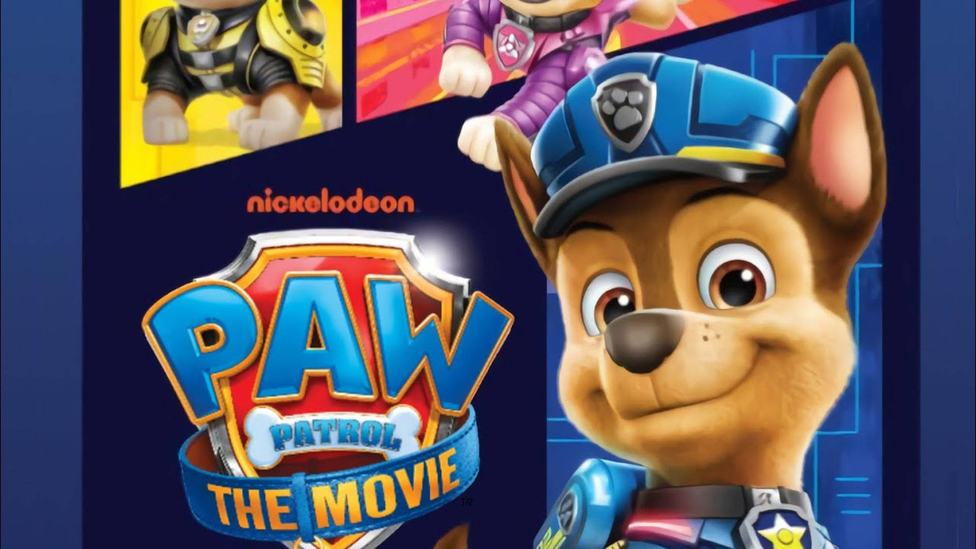 Paw Patrol The Movie And Chase Background