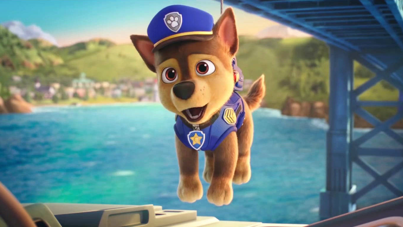 Paw Patrol The Movie Chase Scene