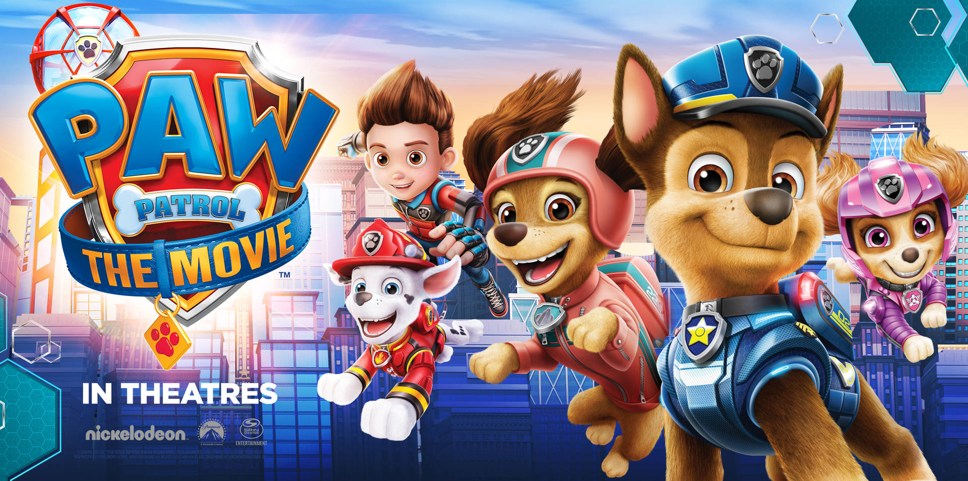 Paw Patrol The Movie Logo And Characters