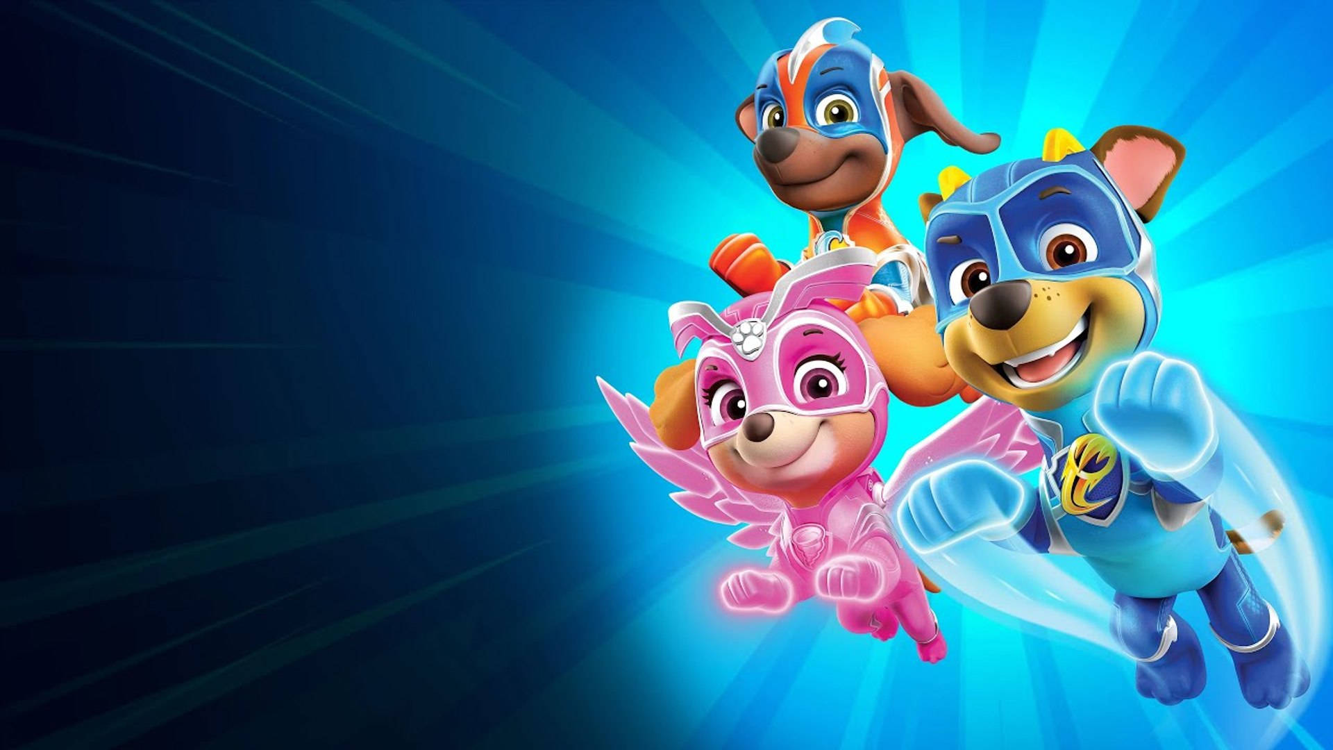 Paw Patrol The Movie Mighty Pups Background