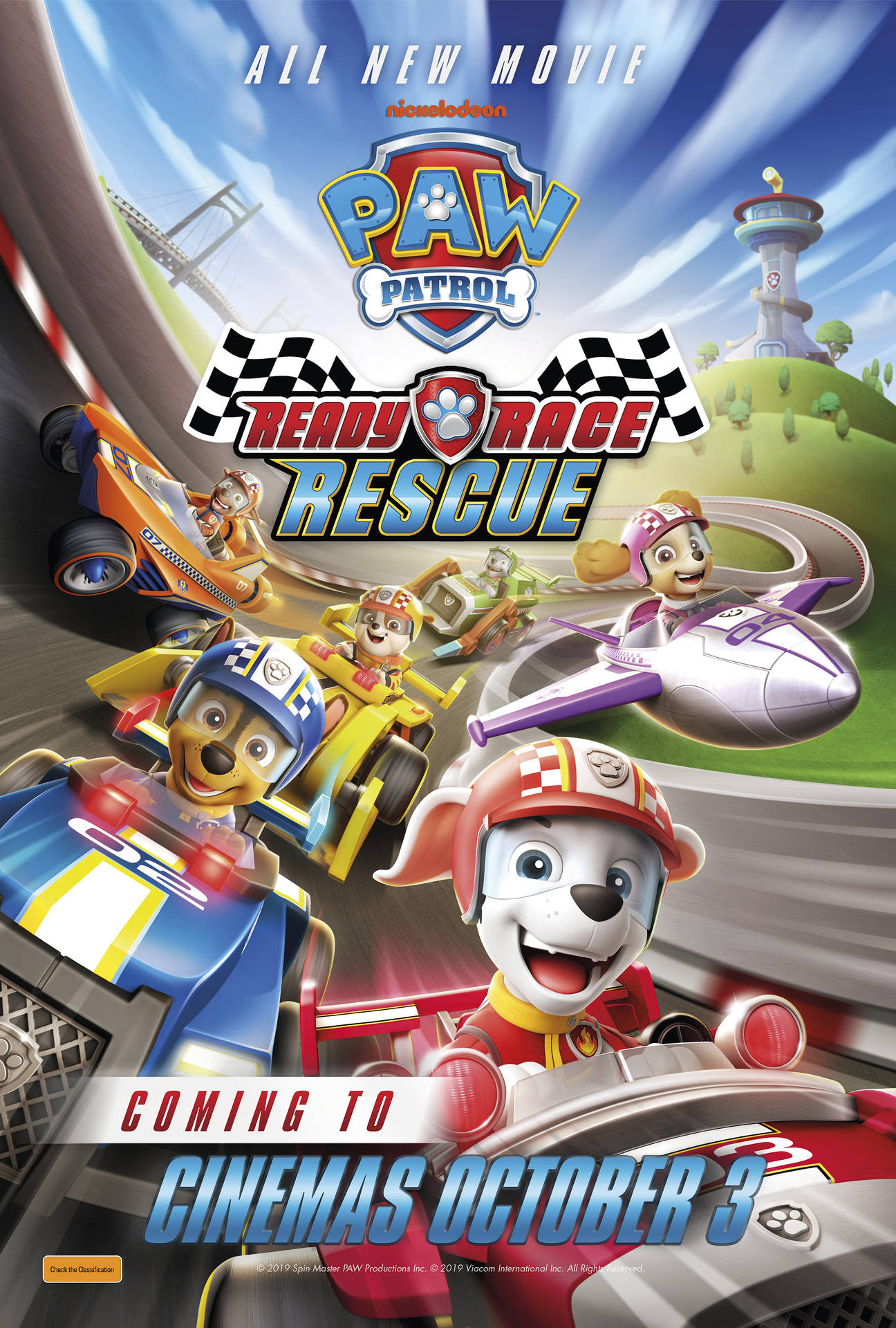 Paw Patrol The Movie Ready Race Rescue