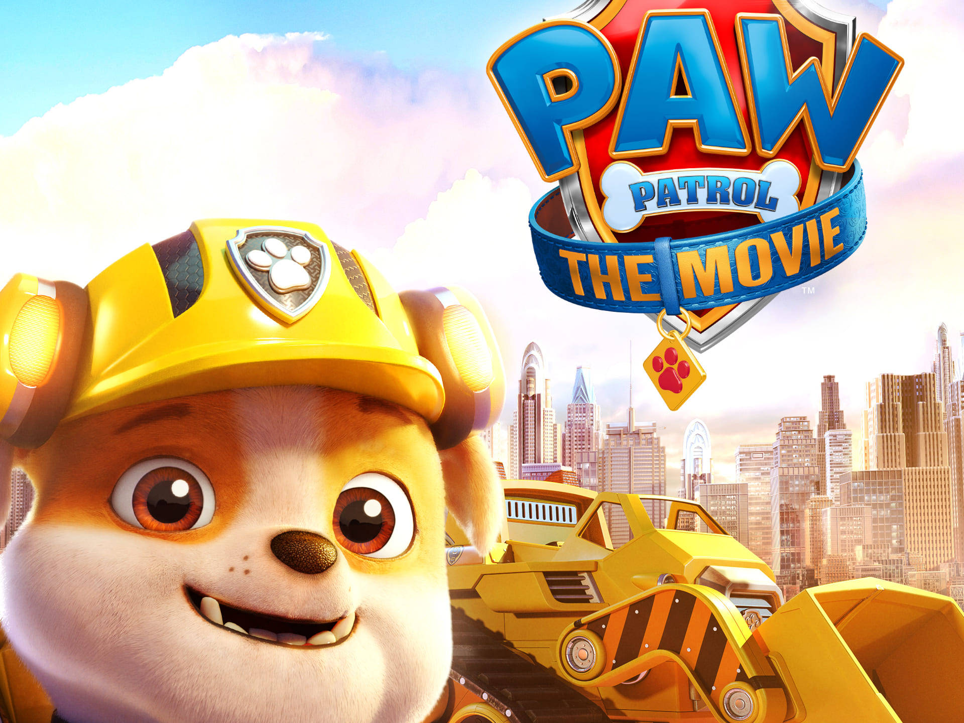 Paw Patrol The Movie Rubble Background