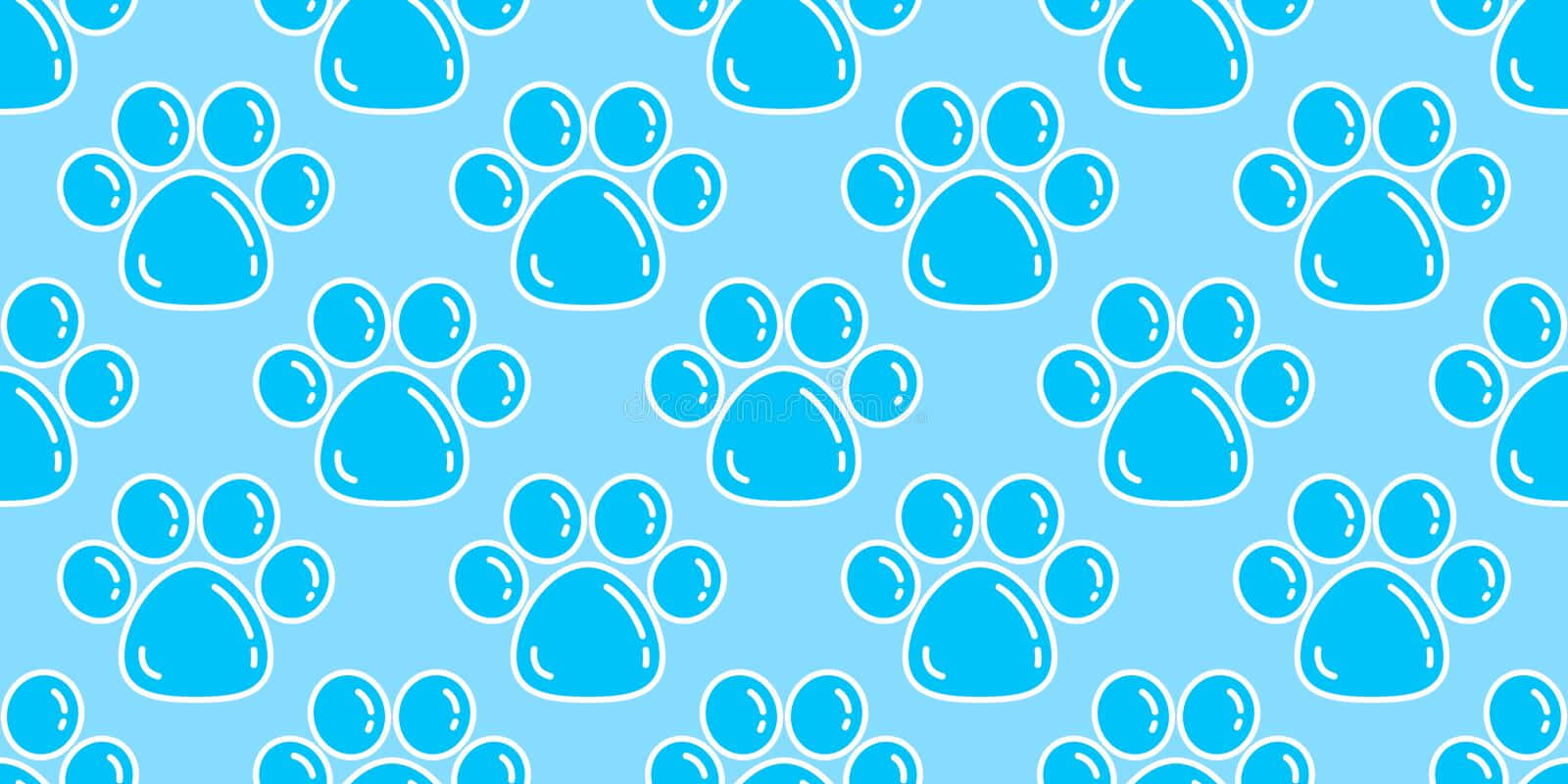 Paw Print Puppy Dog Pals Background