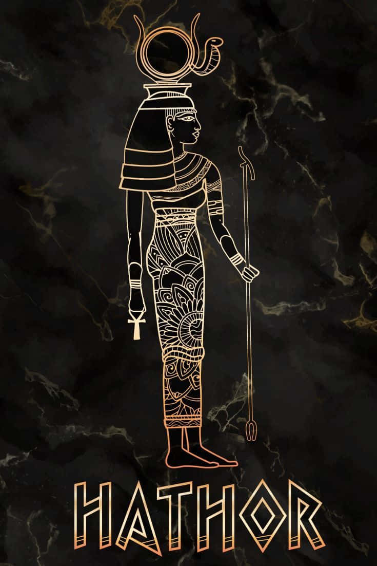 Pay Homage To The Ancient Egyptian Gods Background