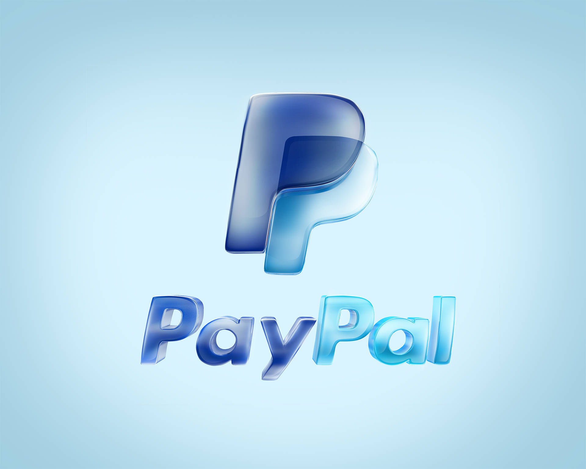 Paypal 3d Logo Background