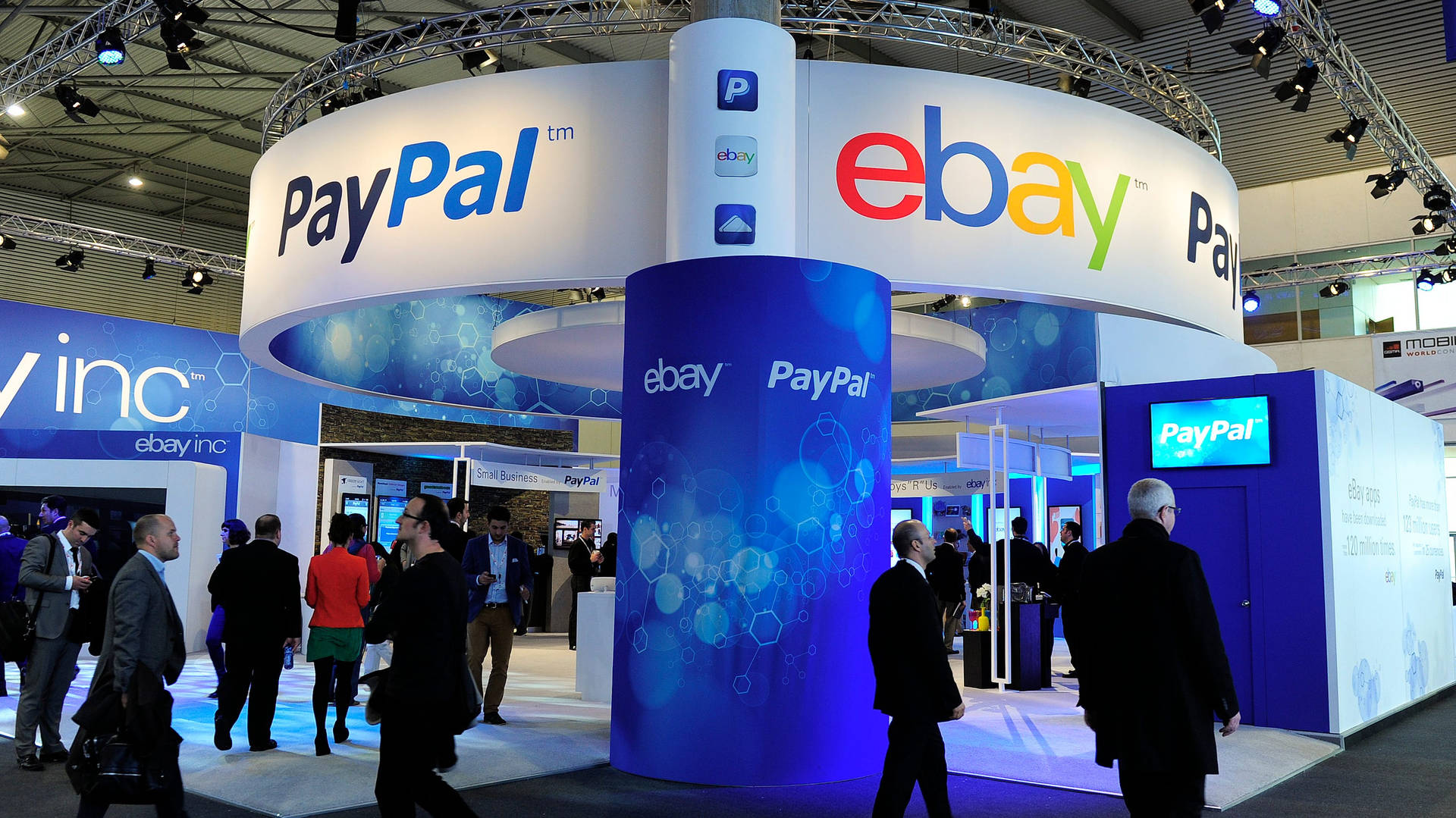 Paypal Ebay Booth Background
